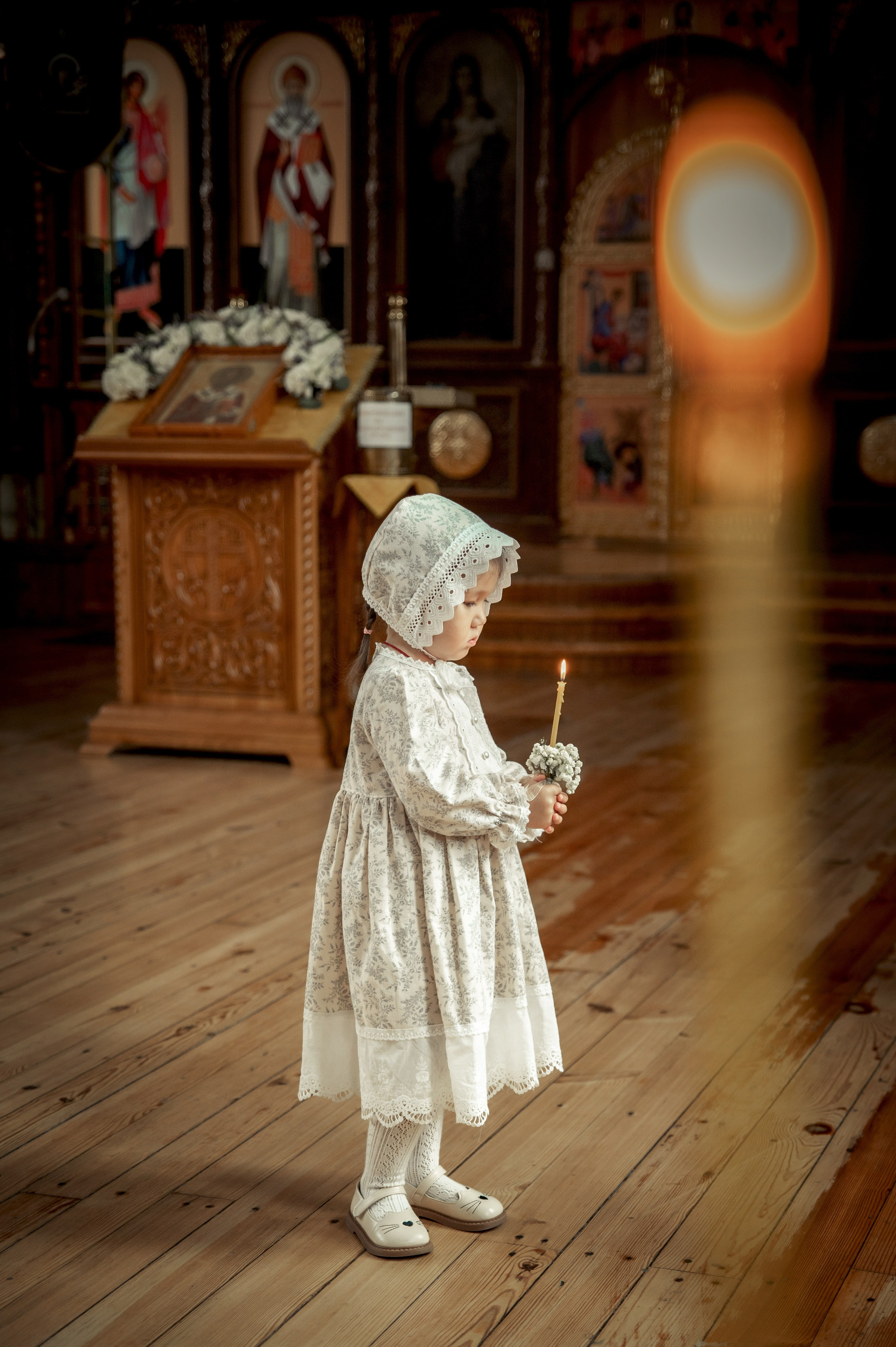 Таинство Крещения Геннадия, Храм Николая Чудотворца Краснослободск. Церковный, семейный и репортажный фотограф Волгоград, Волжский