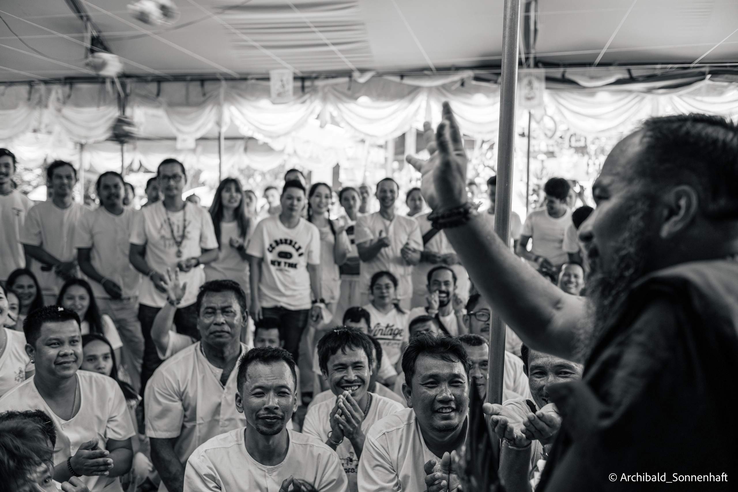 Thai monk. Photographer in Guangzhou, China. Archibald Sonnenhaft