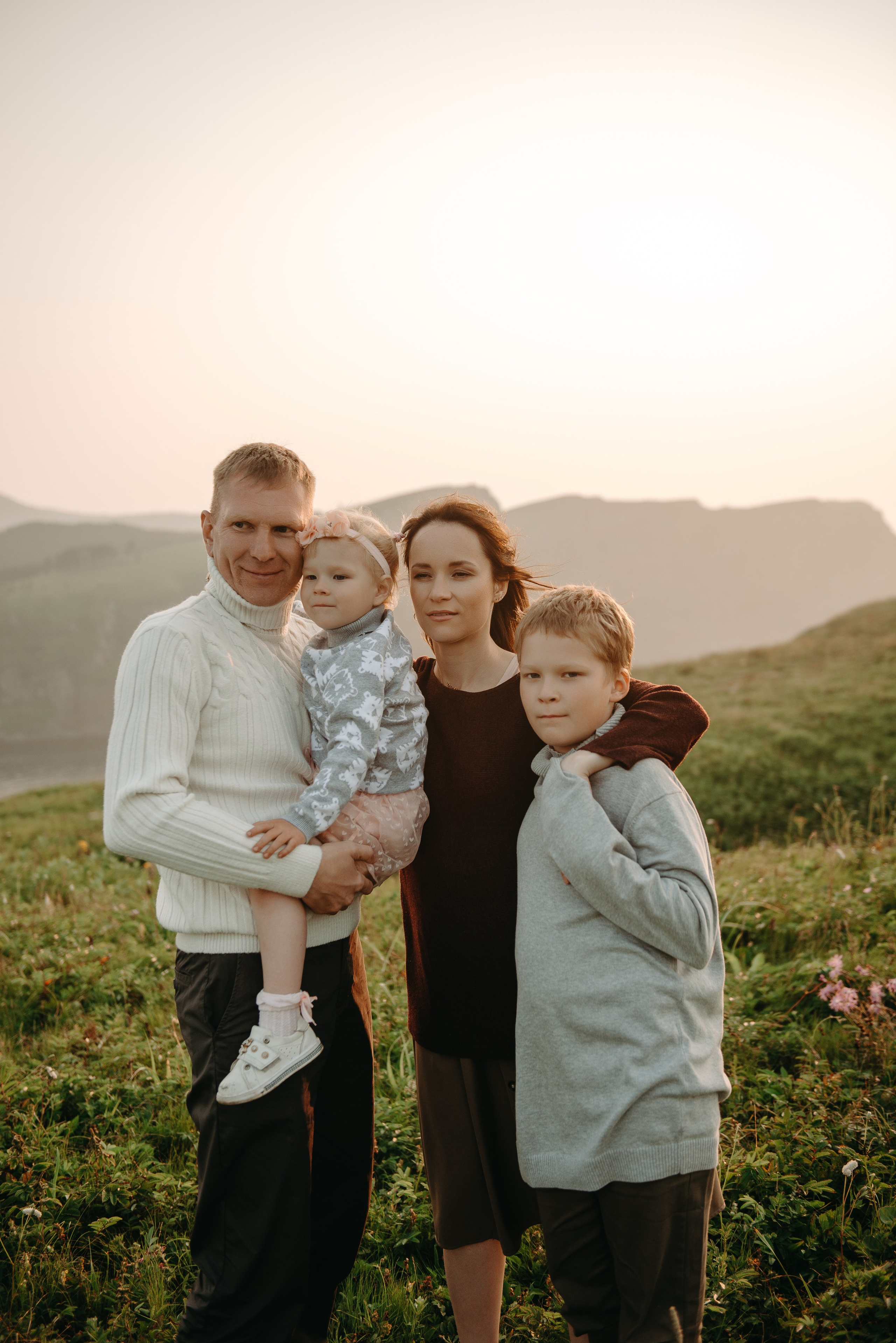 Семья Матвеевых. Ирина Метелица фотограф на Шикотане