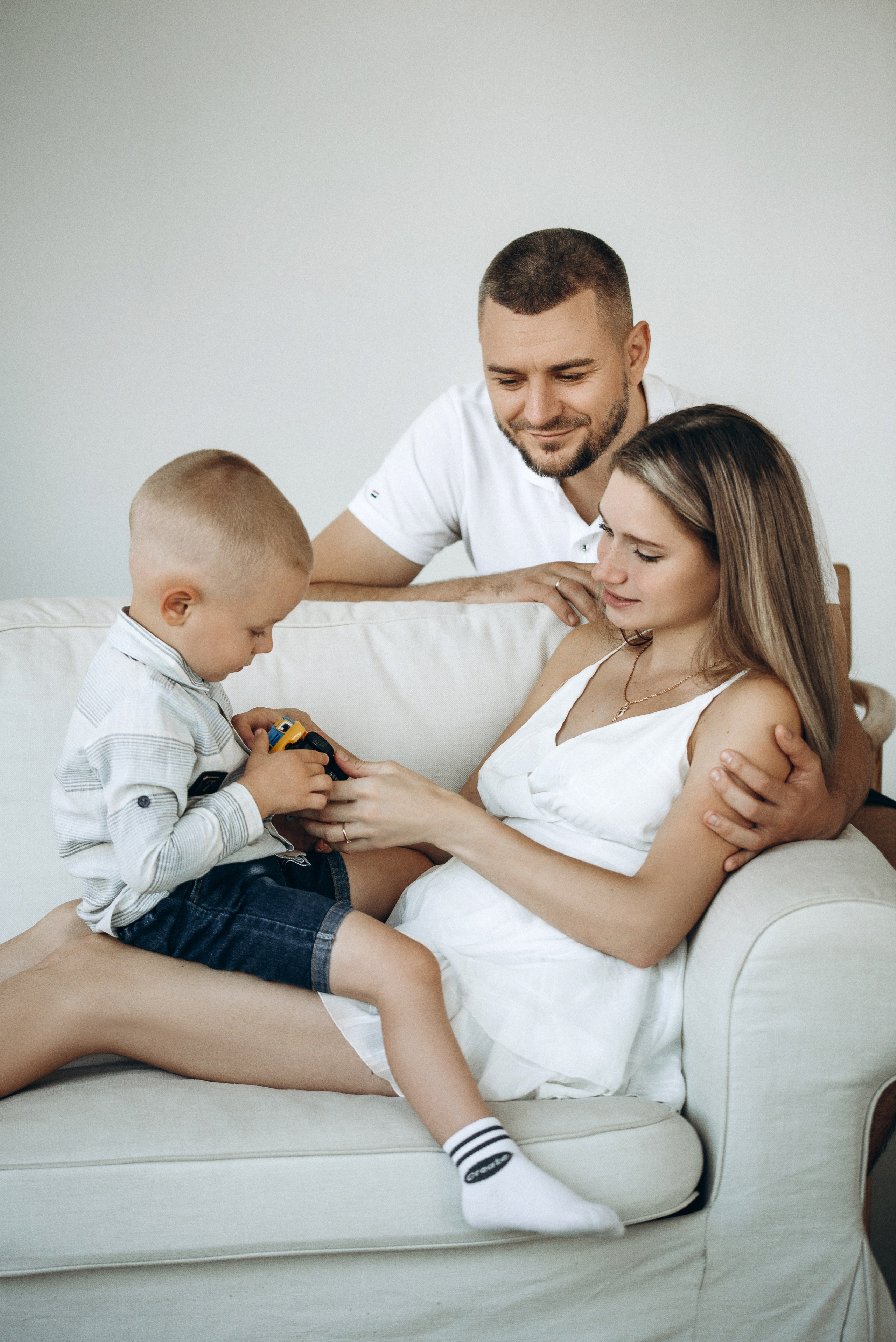 Катя, Владимир и Вовочка. Свадебный и студийный фотограф Ирина Котикова