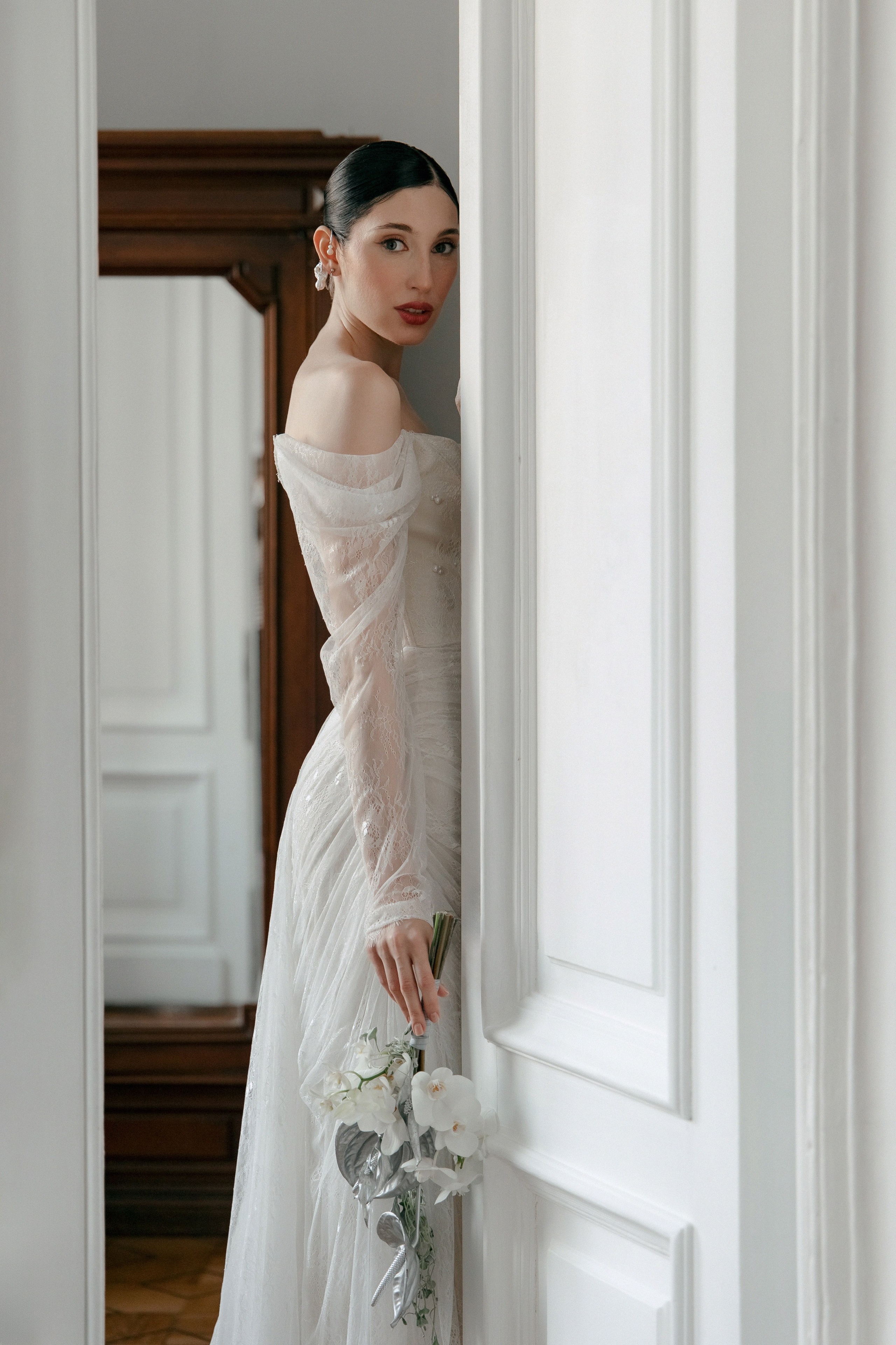 Винтажная история Полины и Дмитрия. Свадебный фотограф Москва