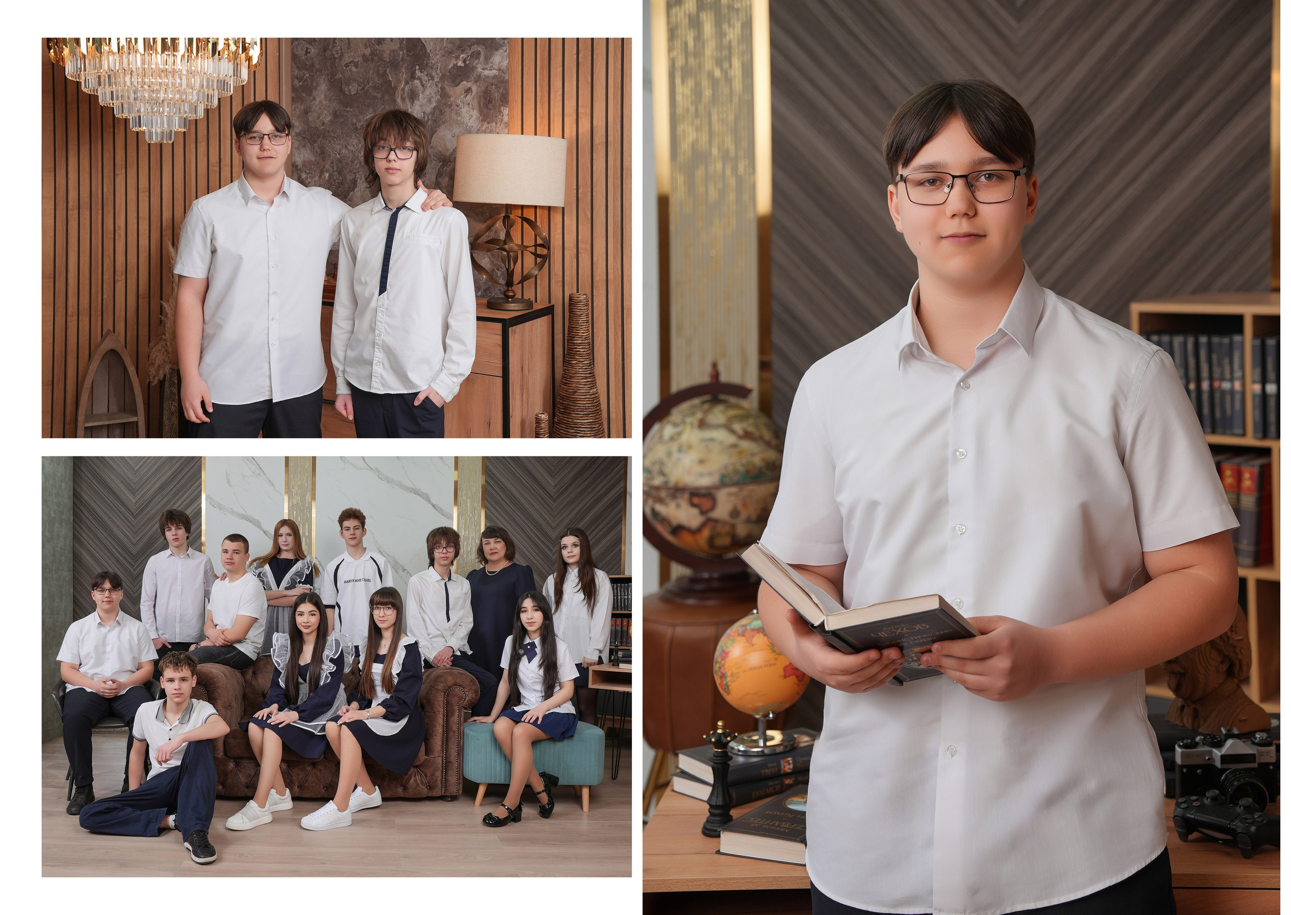 ЛИЦЕЙ 4 9 Е. Красивый выпускной альбом в Краснодаре