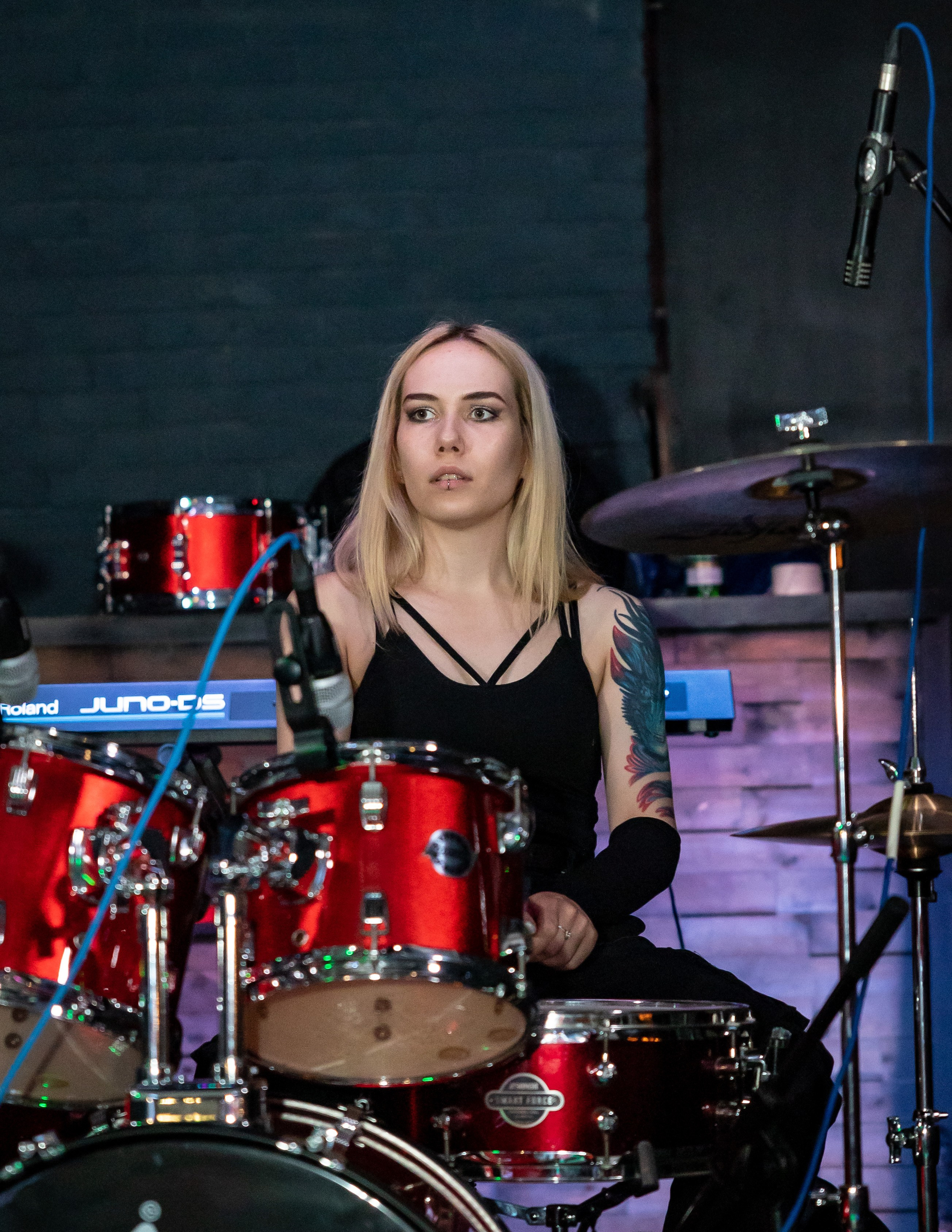 Концерт «Не Школа Барабанов» в Клубе «SOVA». Фотограф Владимир Охрименко