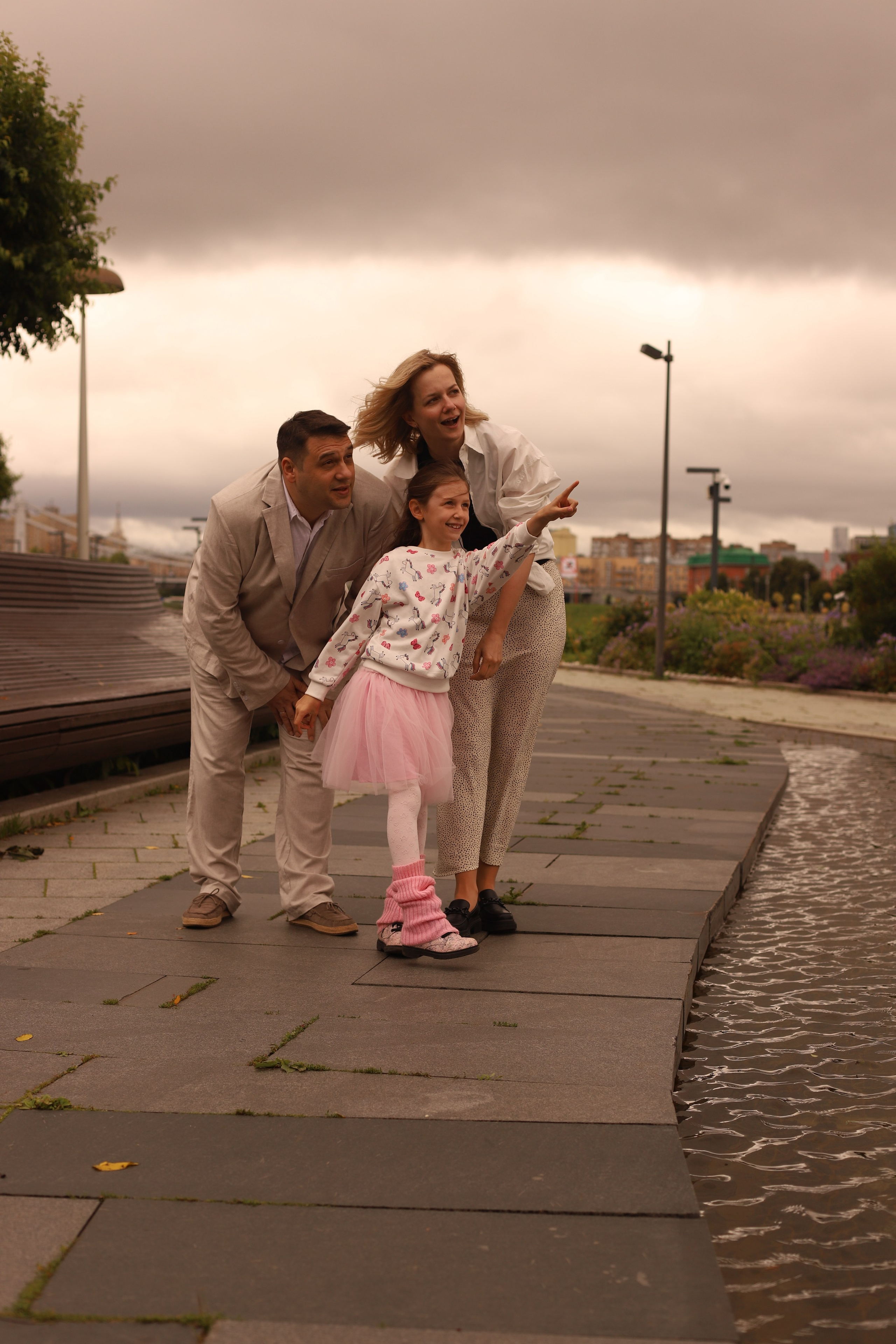 Семейная фотопрогулка. Фотограф в Москве Елена Дроботя