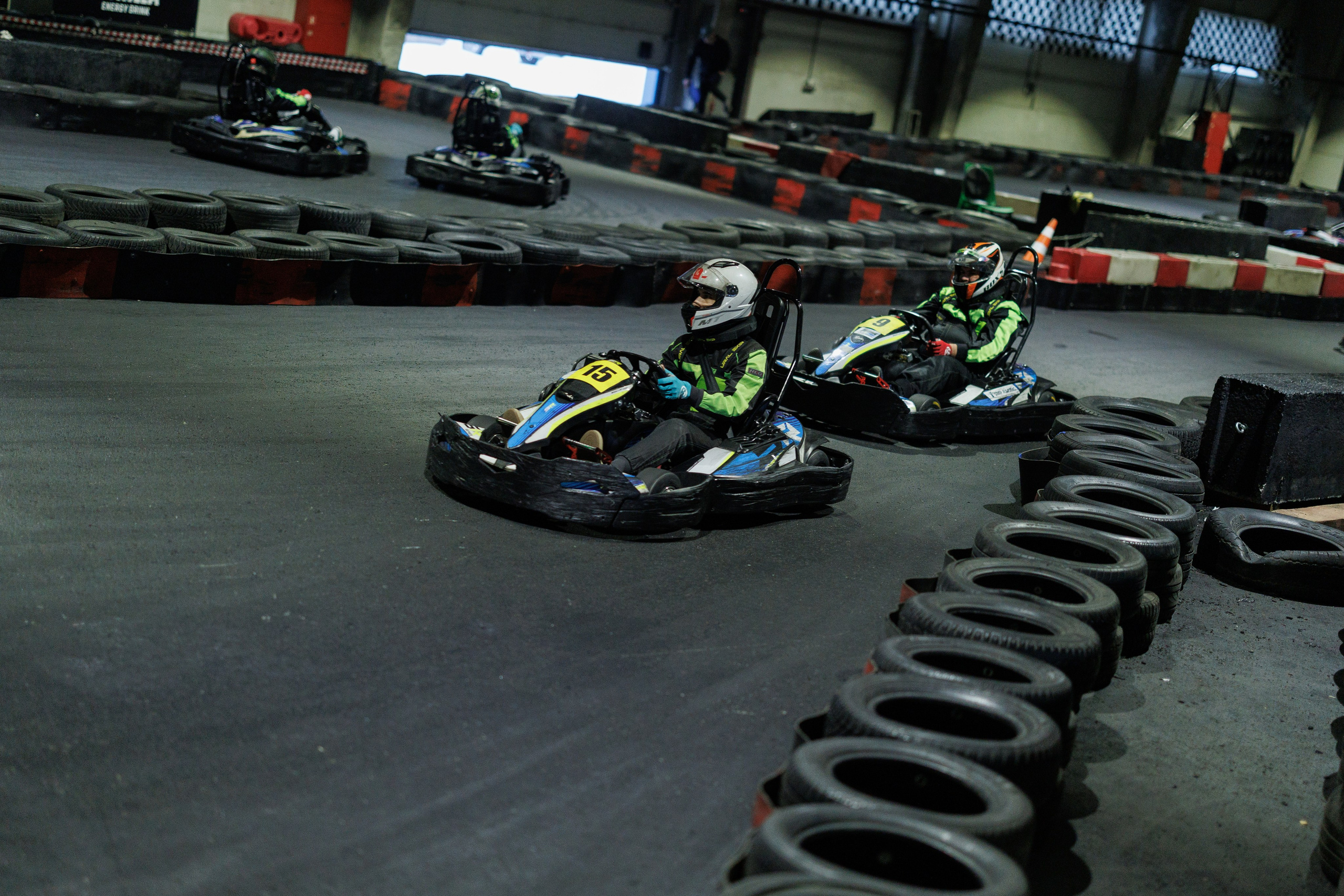 Turba karting hall — корпоративные соревнования. Контент для бизнеса в Екатеринбурге Полдень Медиа