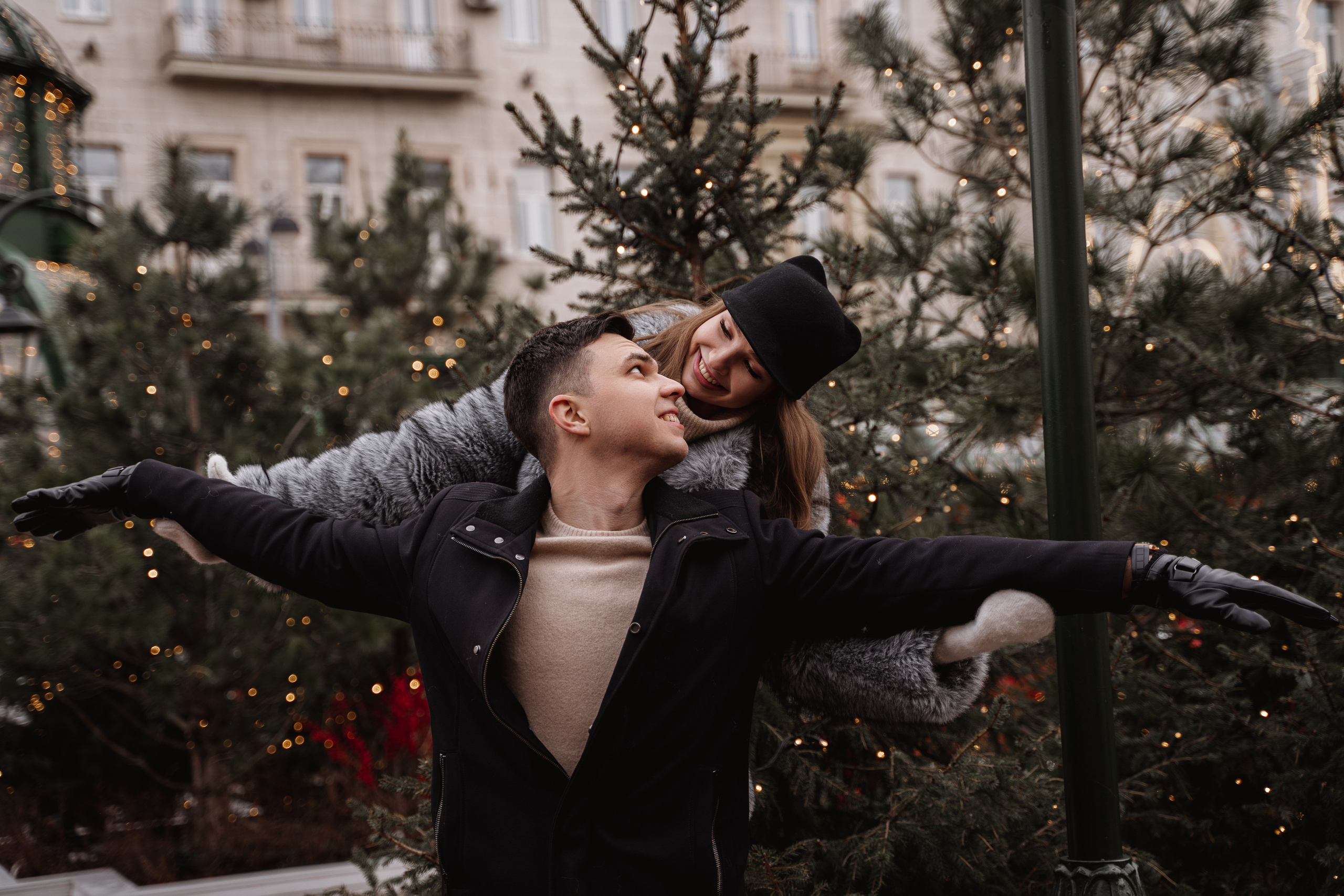 Т&А Рождество Lovestory. Свадебный фотограф Москва Инесса Зверева