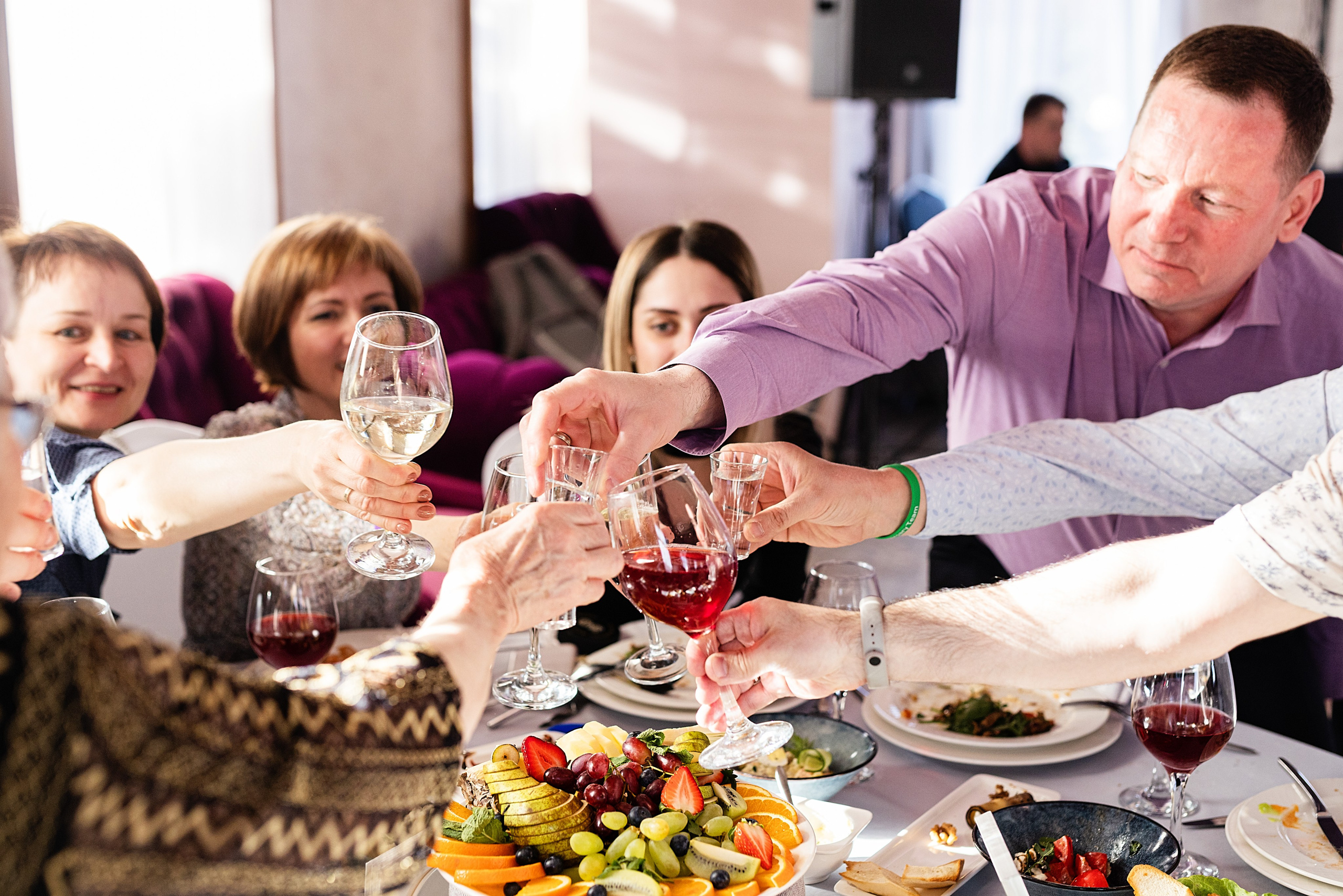 Юбилей в ресторане WaterHouse. Семейный и свадебный фотограф в Долгопрудном Виктория Моисеева