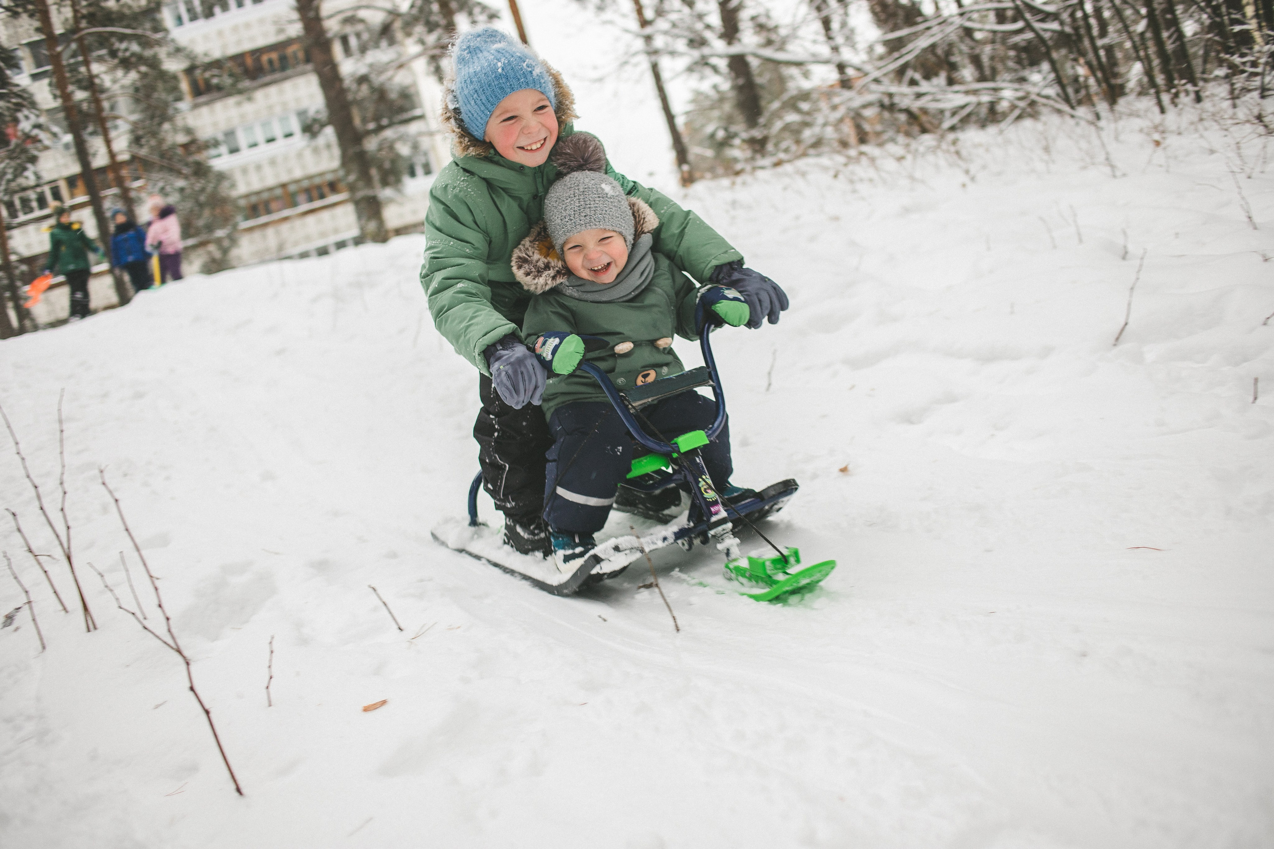 Зимние забавы. Семейный фотограф г. Димировград Андросова Екатерина