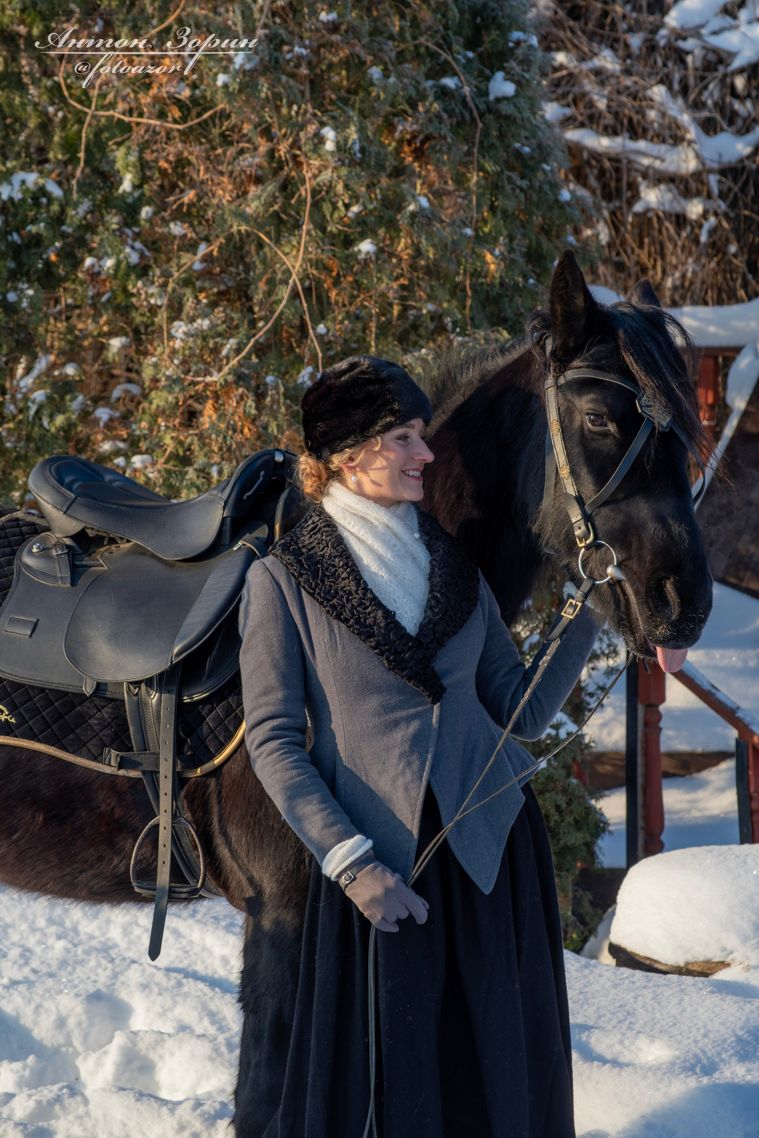 Конная охота. Семейный и детский фотограф Антон Зорин