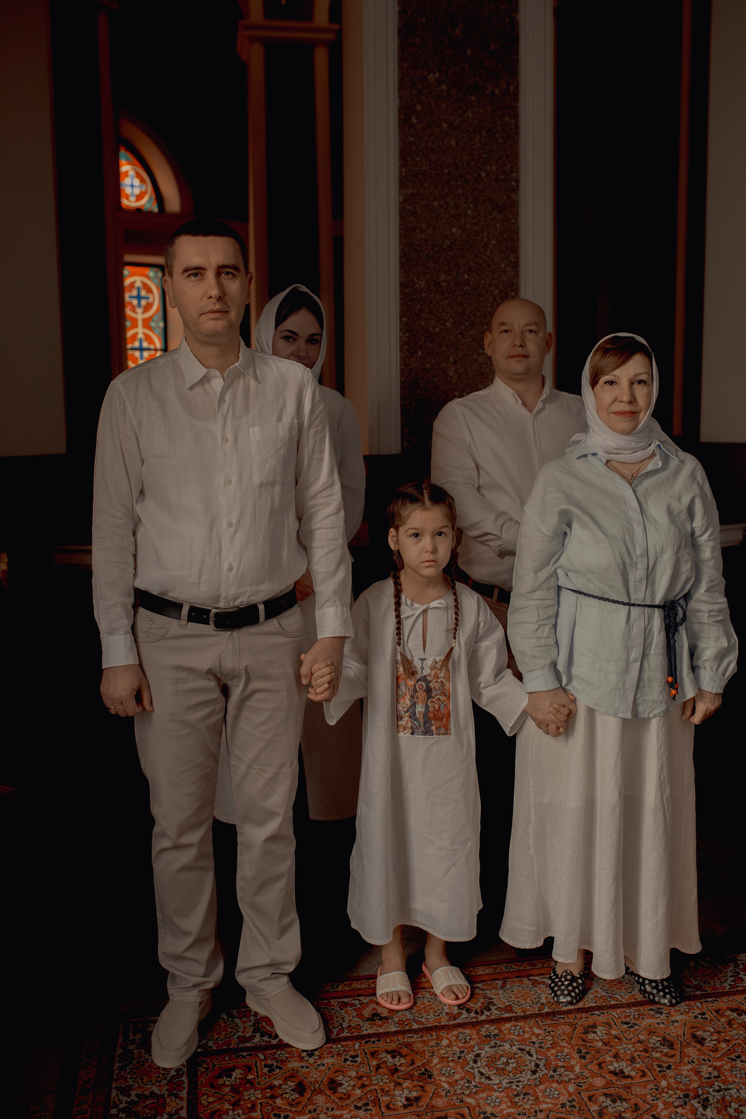 Крещение Евы. Фотограф на Крещение и Венчание в Ташкенте