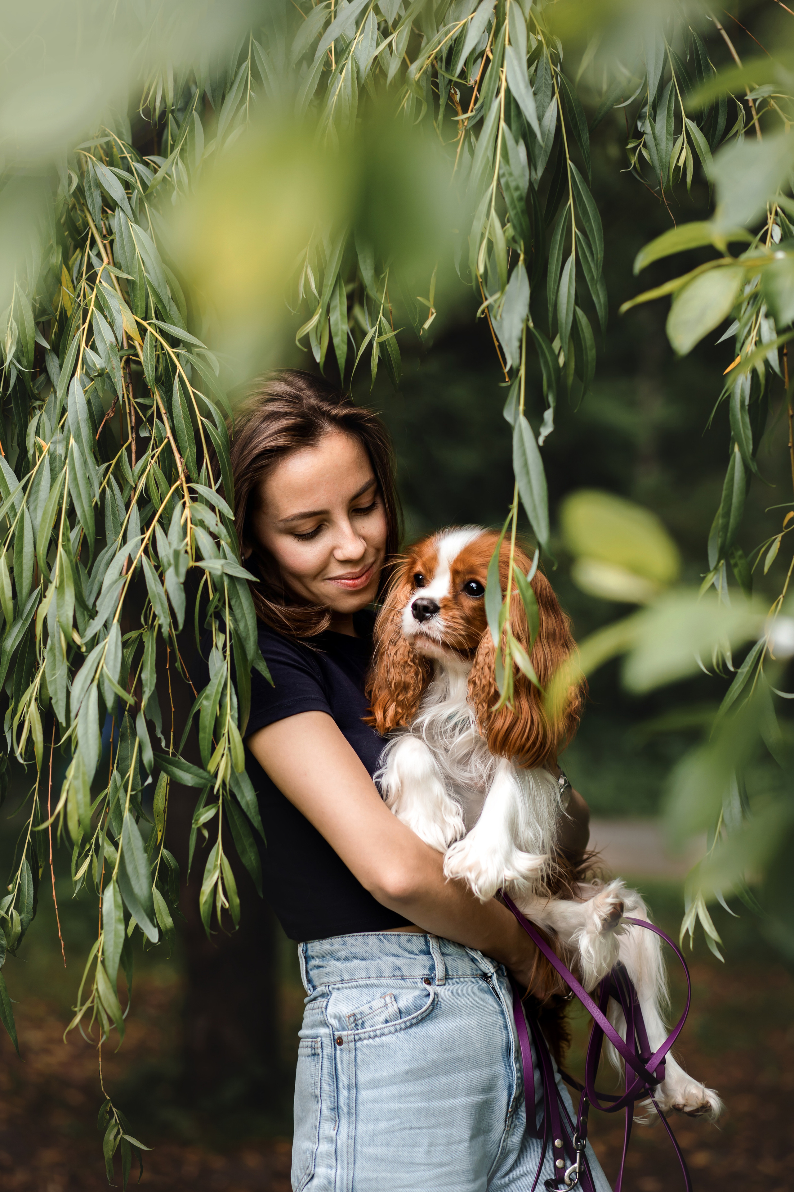 фотосессия с собакой