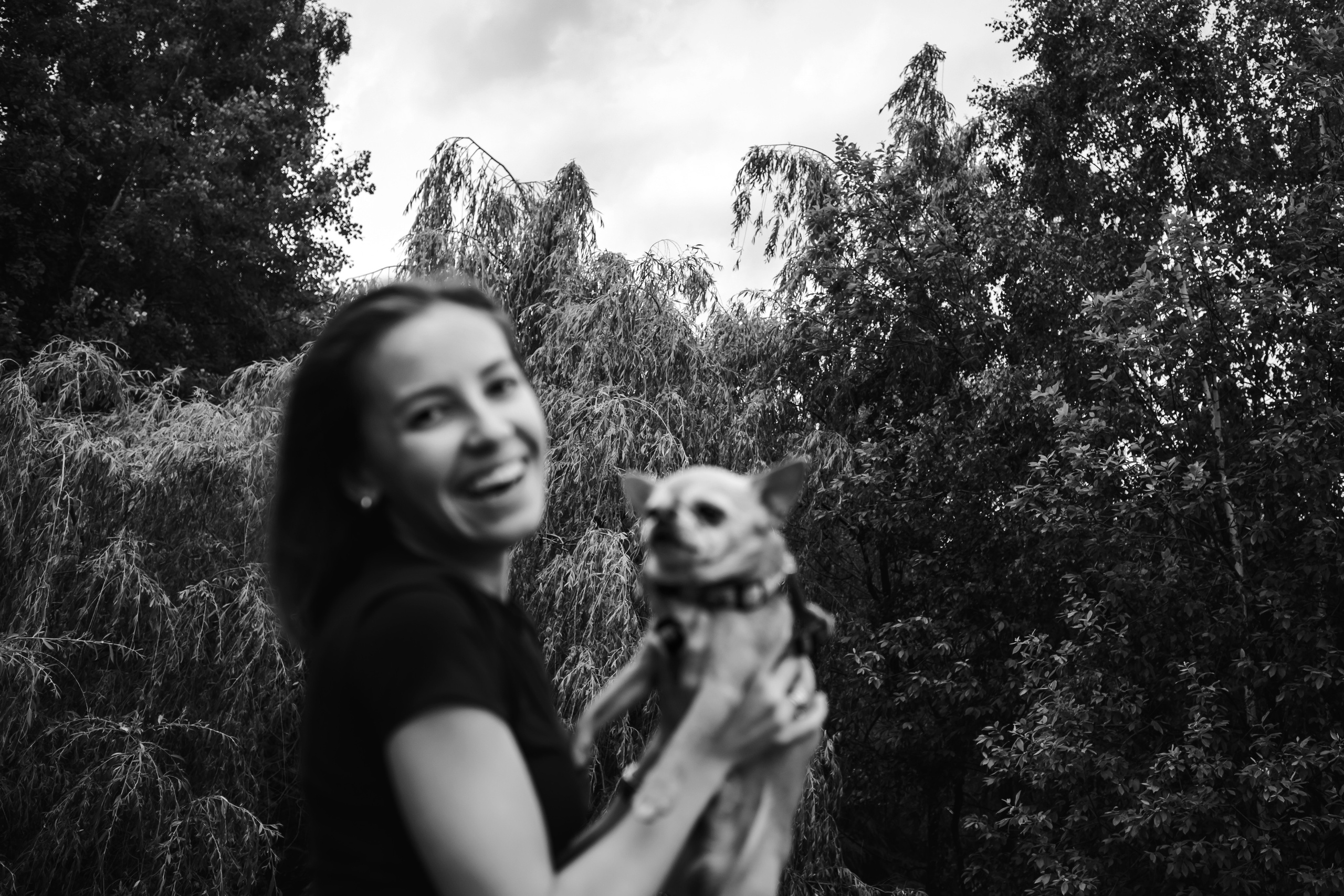 фотосессия с собакой