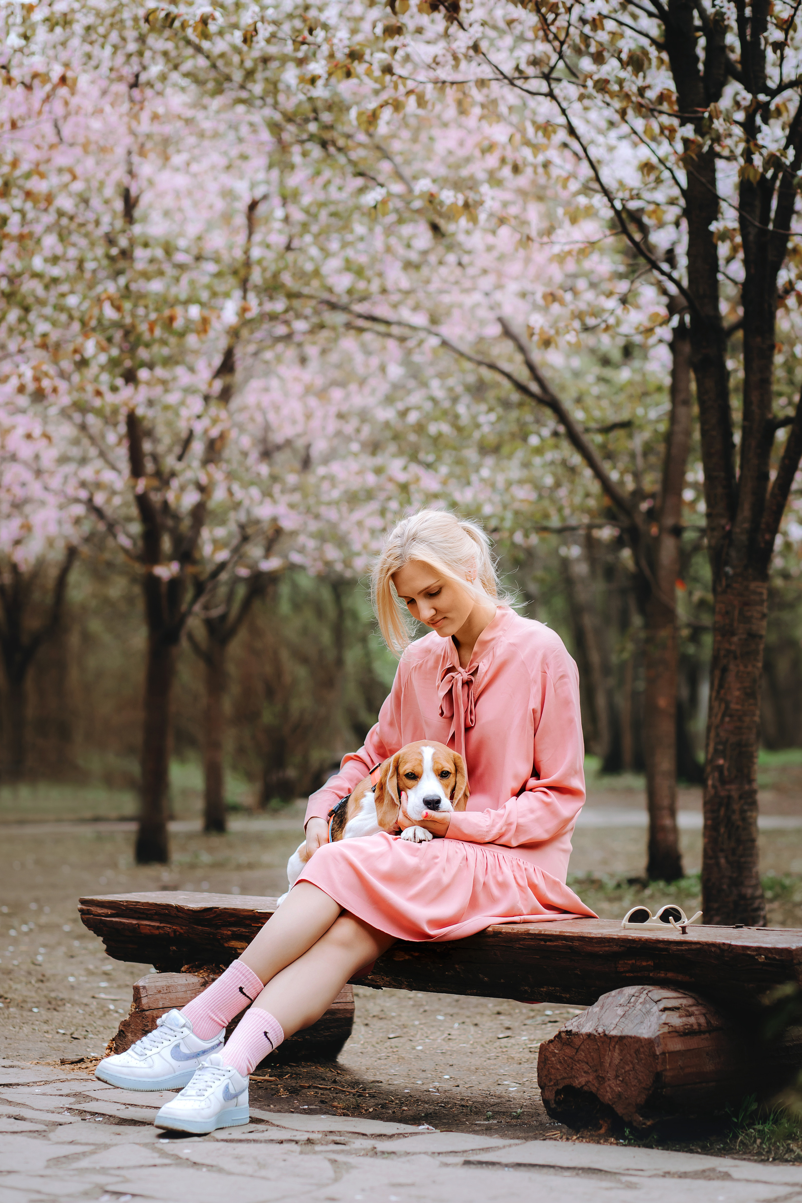 Фотопрогулка с собакой в бирюлевском дендропарке 