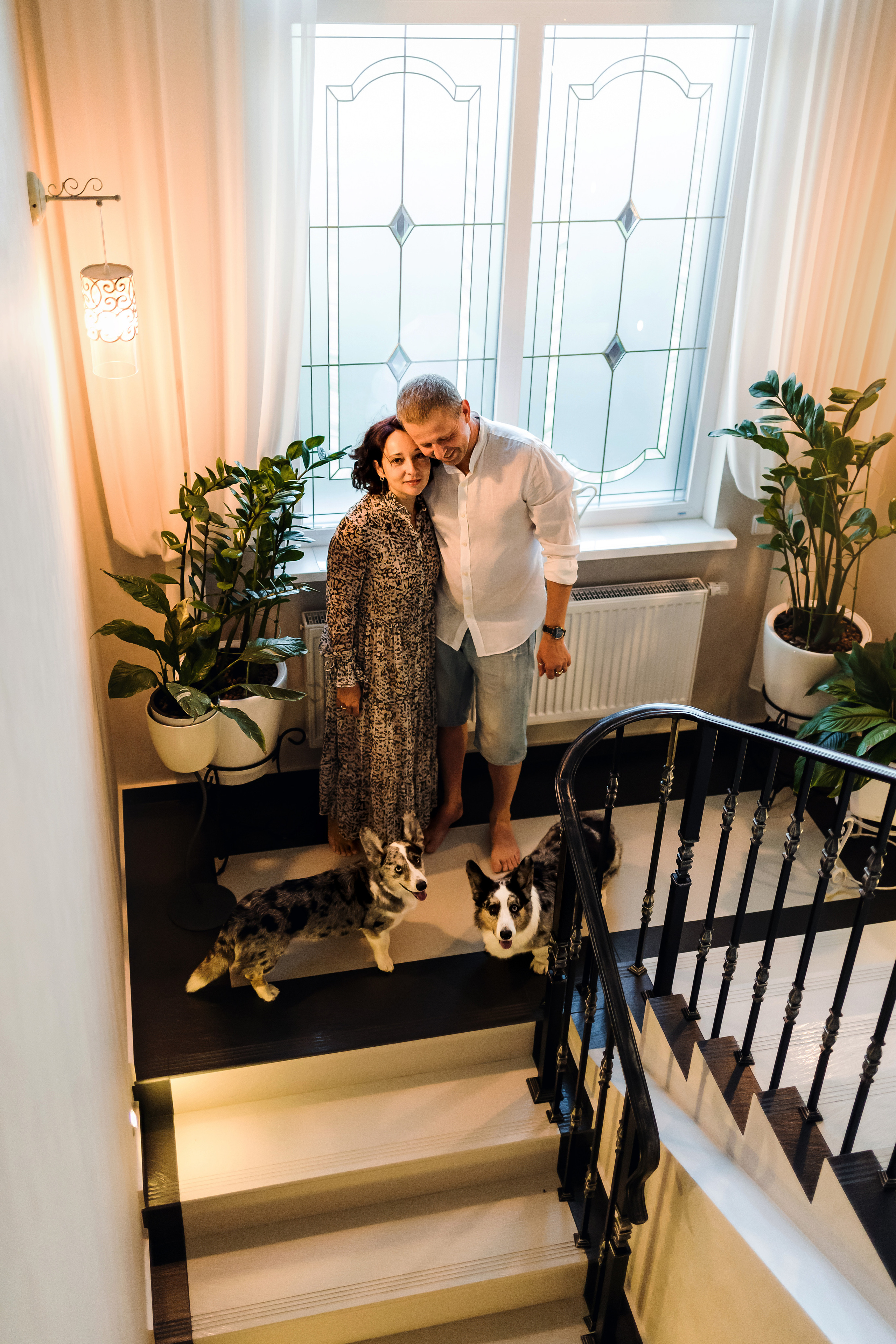 домашняя фотосессия с собакой