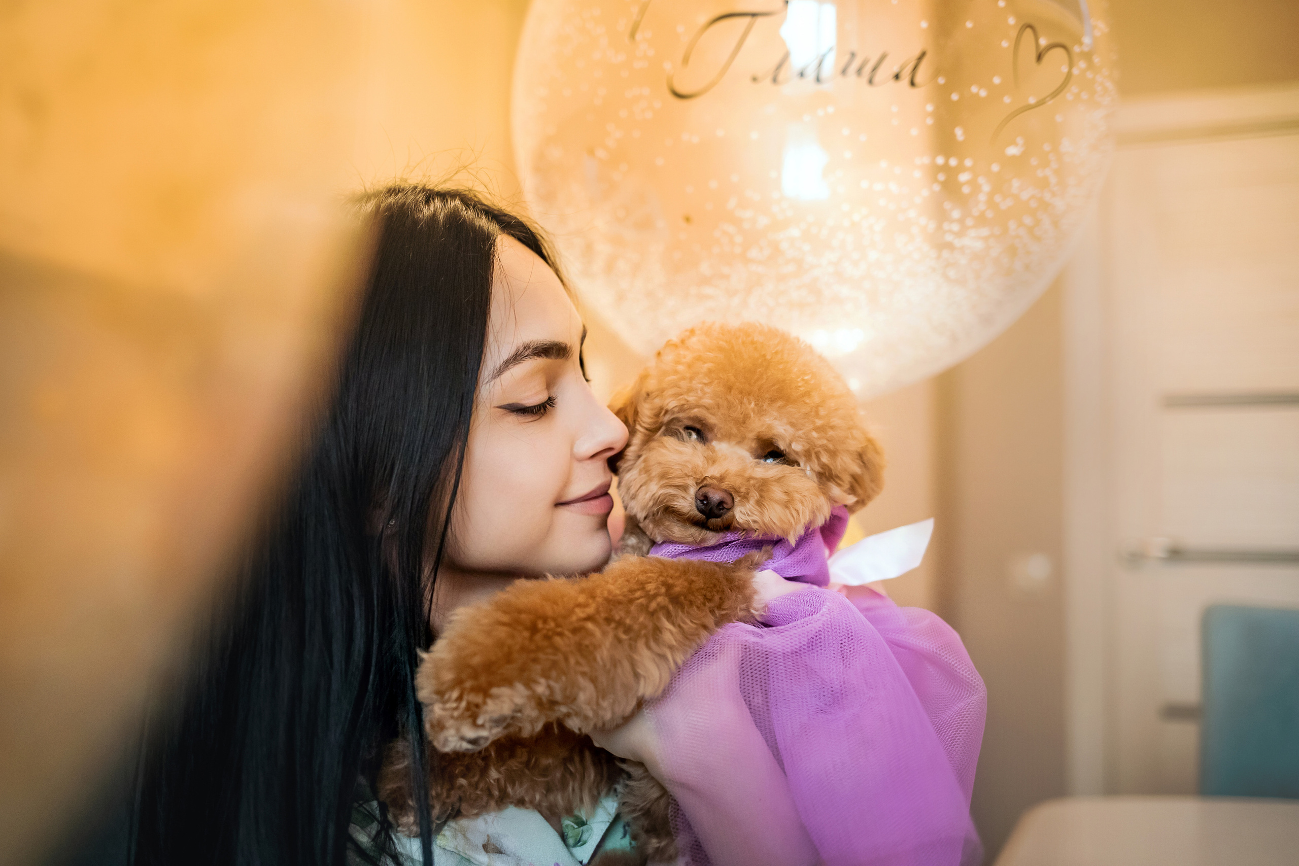 Фотосессия дня рождения собаки