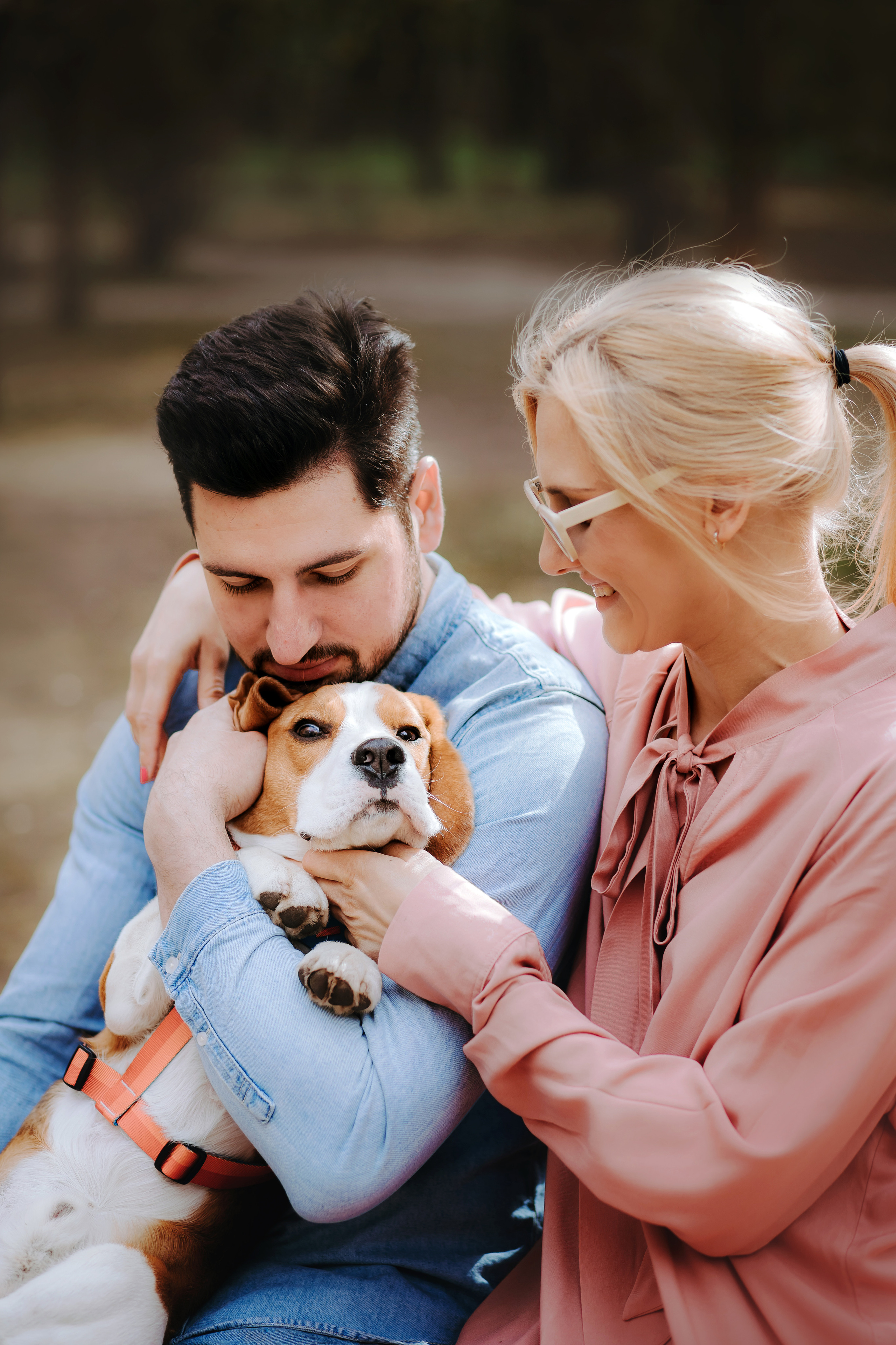 Фотопрогулка с собакой в бирюлевском дендропарке 