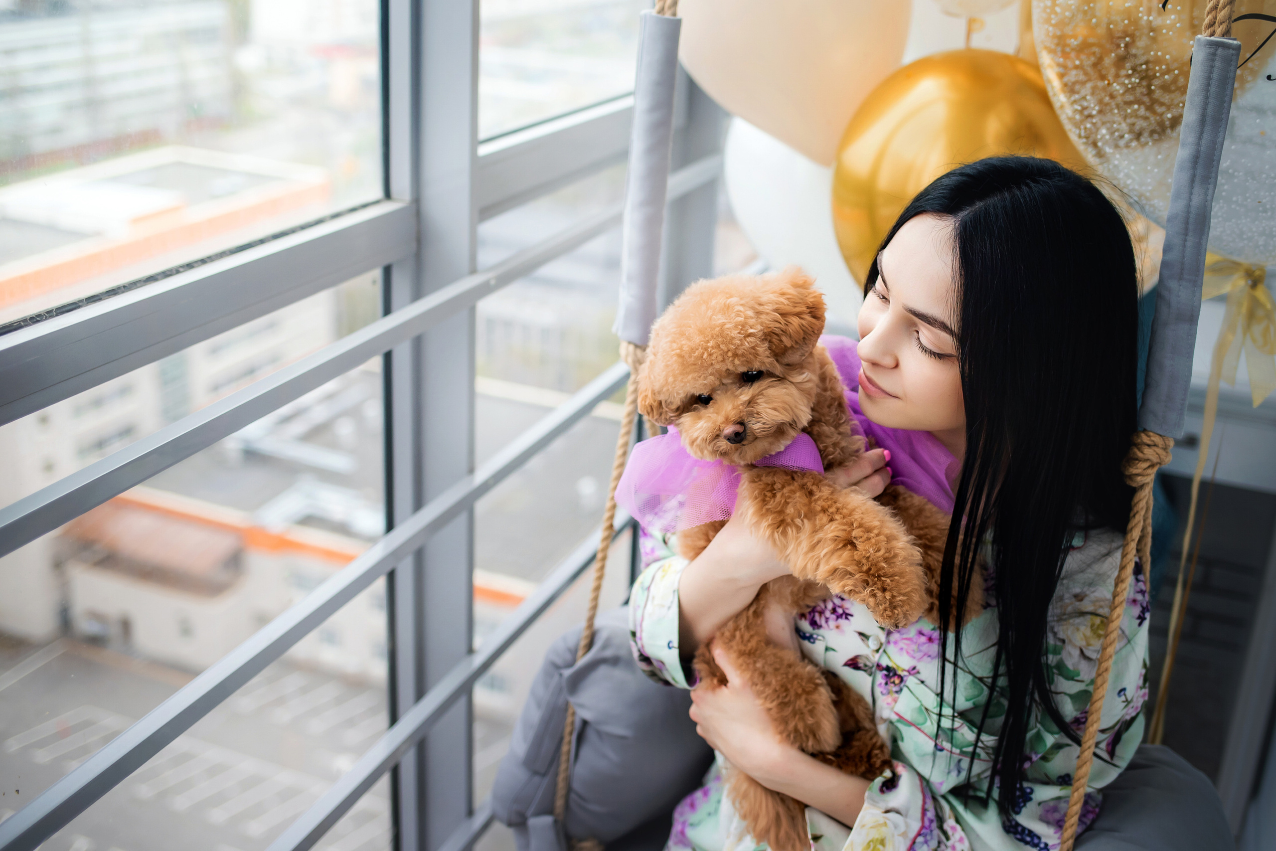 Фотосессия дня рождения собаки