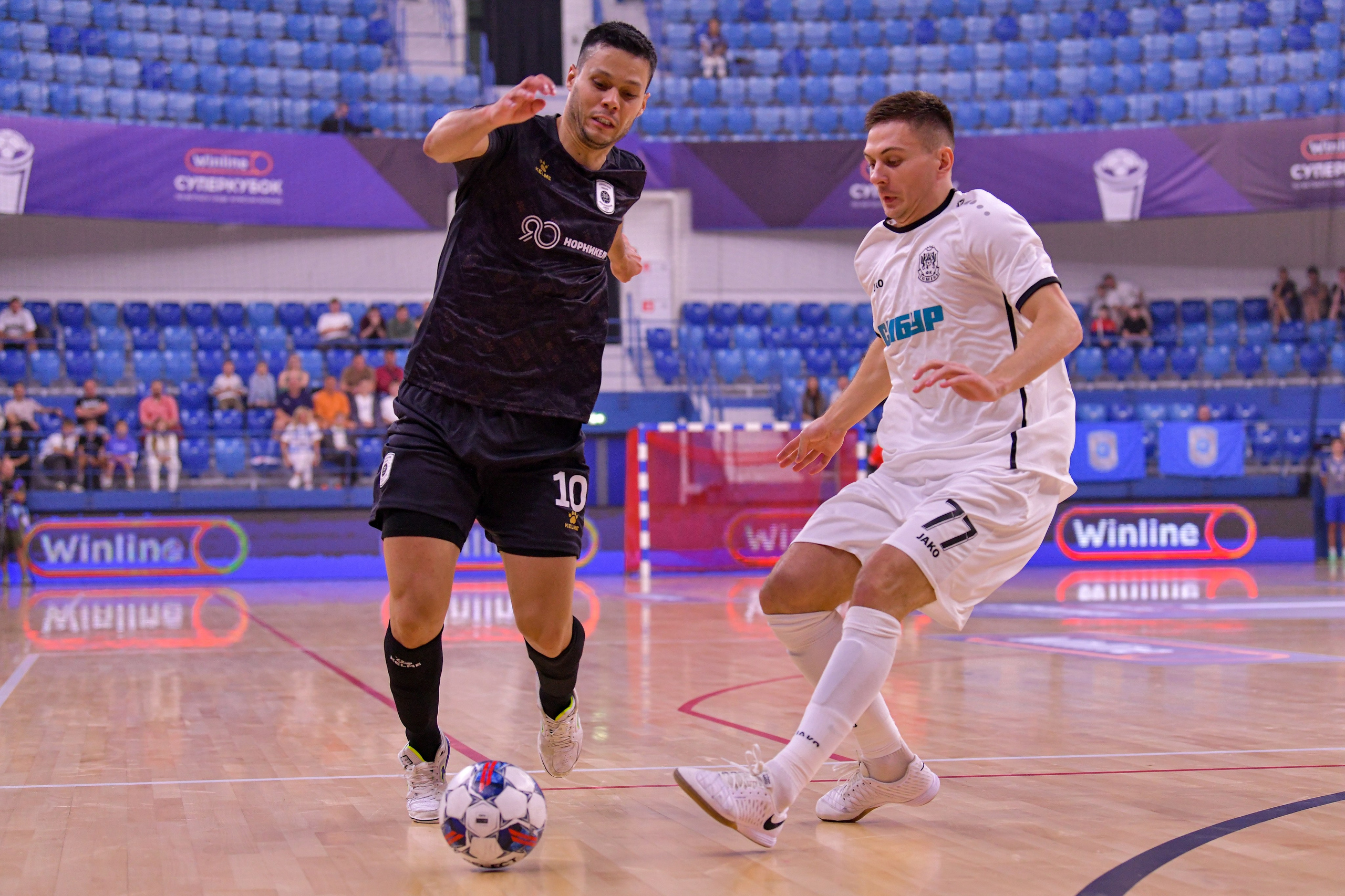 Winline Суперкубок России по футзалу 2024/25 МФК «Норильский никель» vs МФК «Тюмень». Полуфинал 24.08.2024 ВА «Динамо», г. Москва. Свой взгляд через объектив