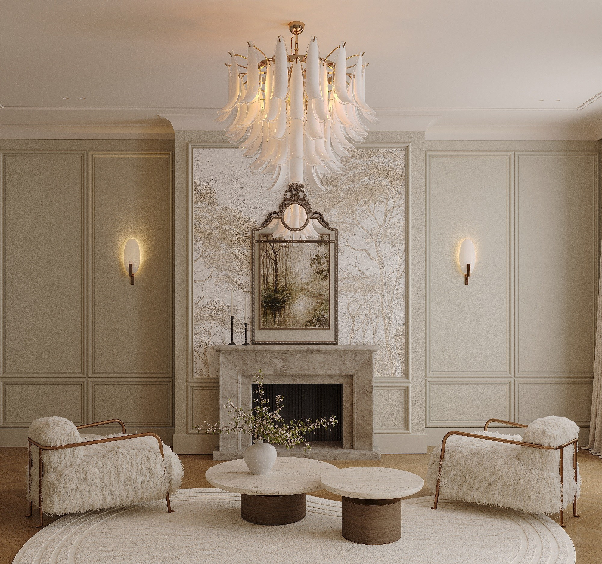 Living room/Amsterdam. Solovets visualization