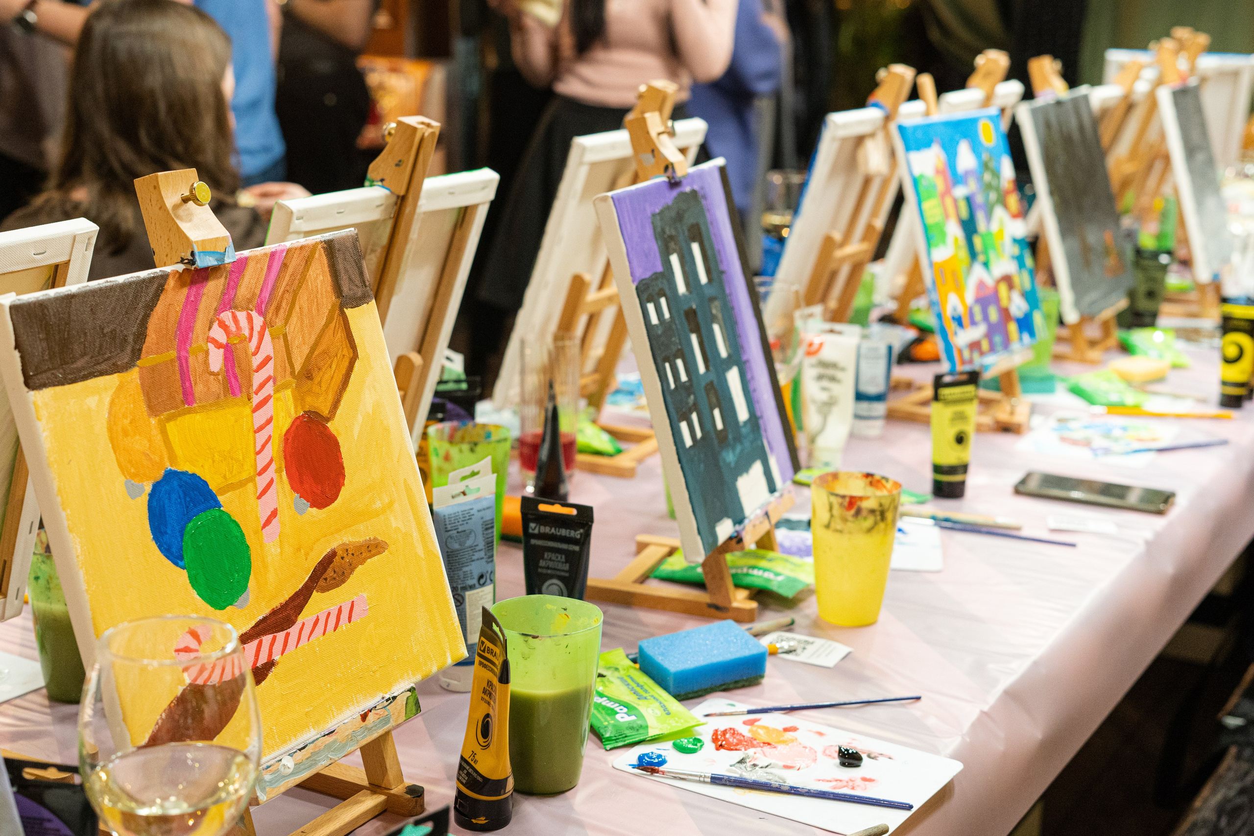 Корпоратив Teach Me Art 2. Портретный фотограф в Москве и Санкт-Петербурге Арина Чех