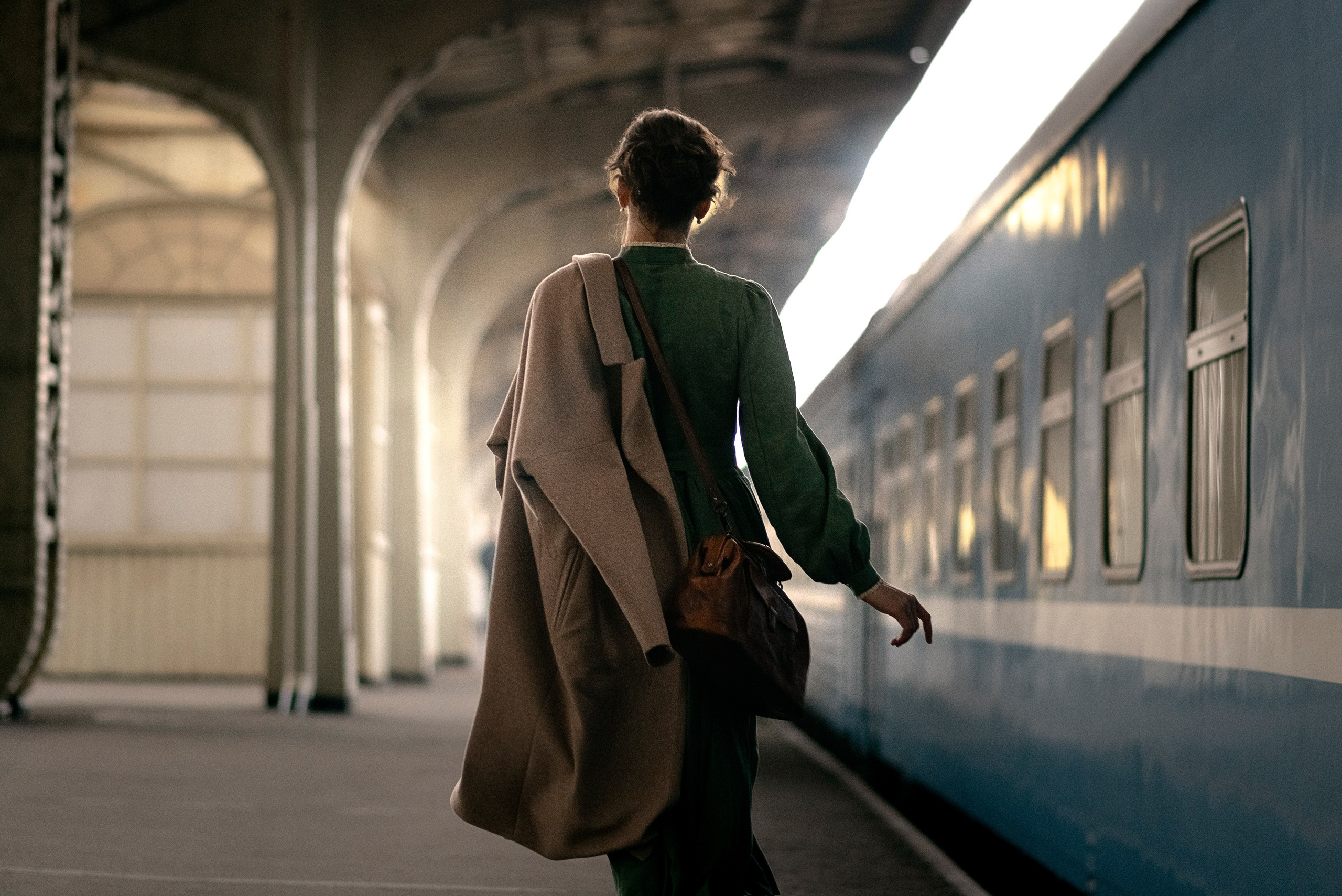 Фотосессия в стиле ретро на Витебском вокзале, СПб. Юля Дэй • Фотограф, Санкт-Петербург