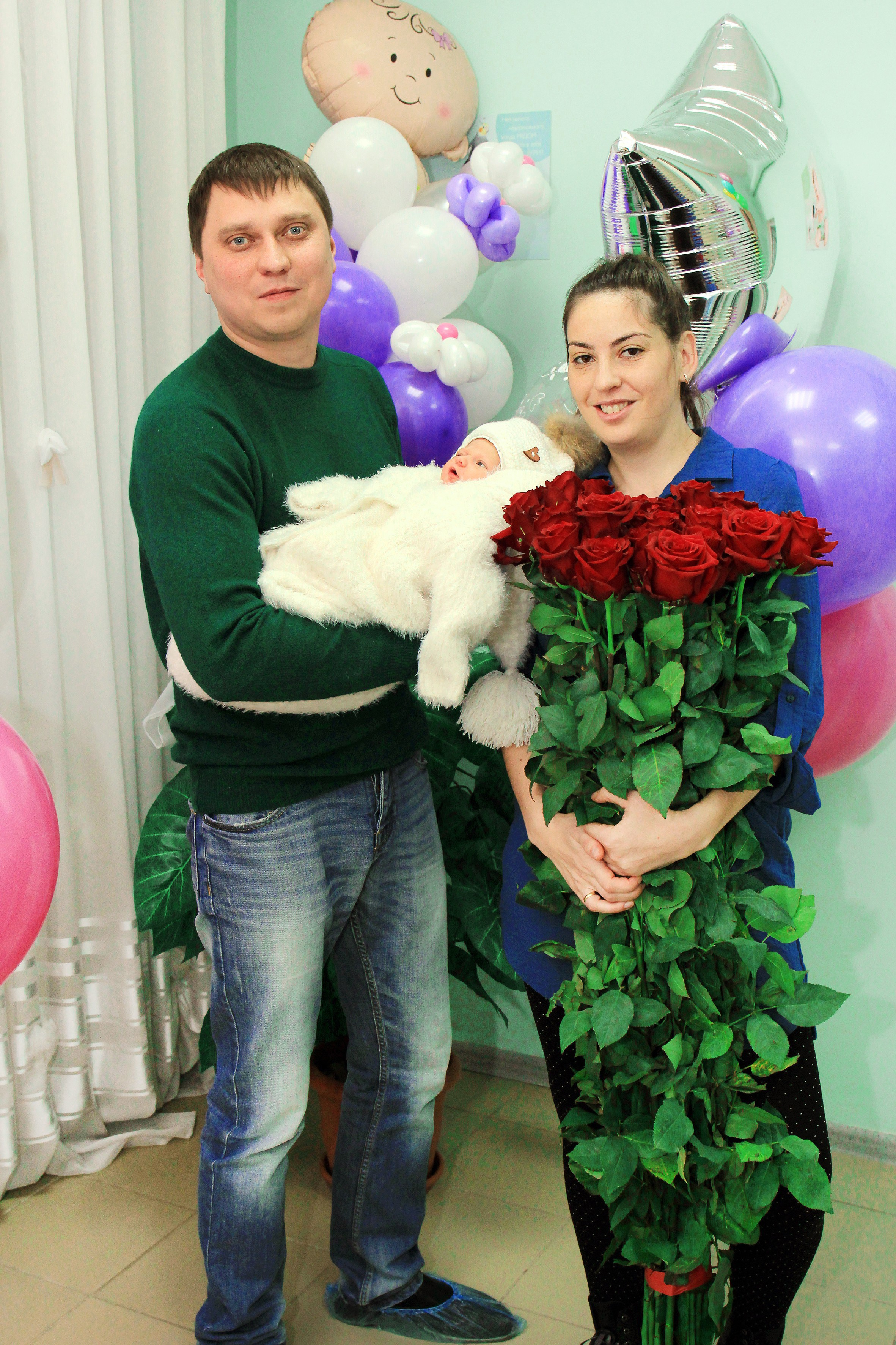 Выписка из роддома. Игорь Варава свадебный фотограф видеограф Белая Глина Краснодар