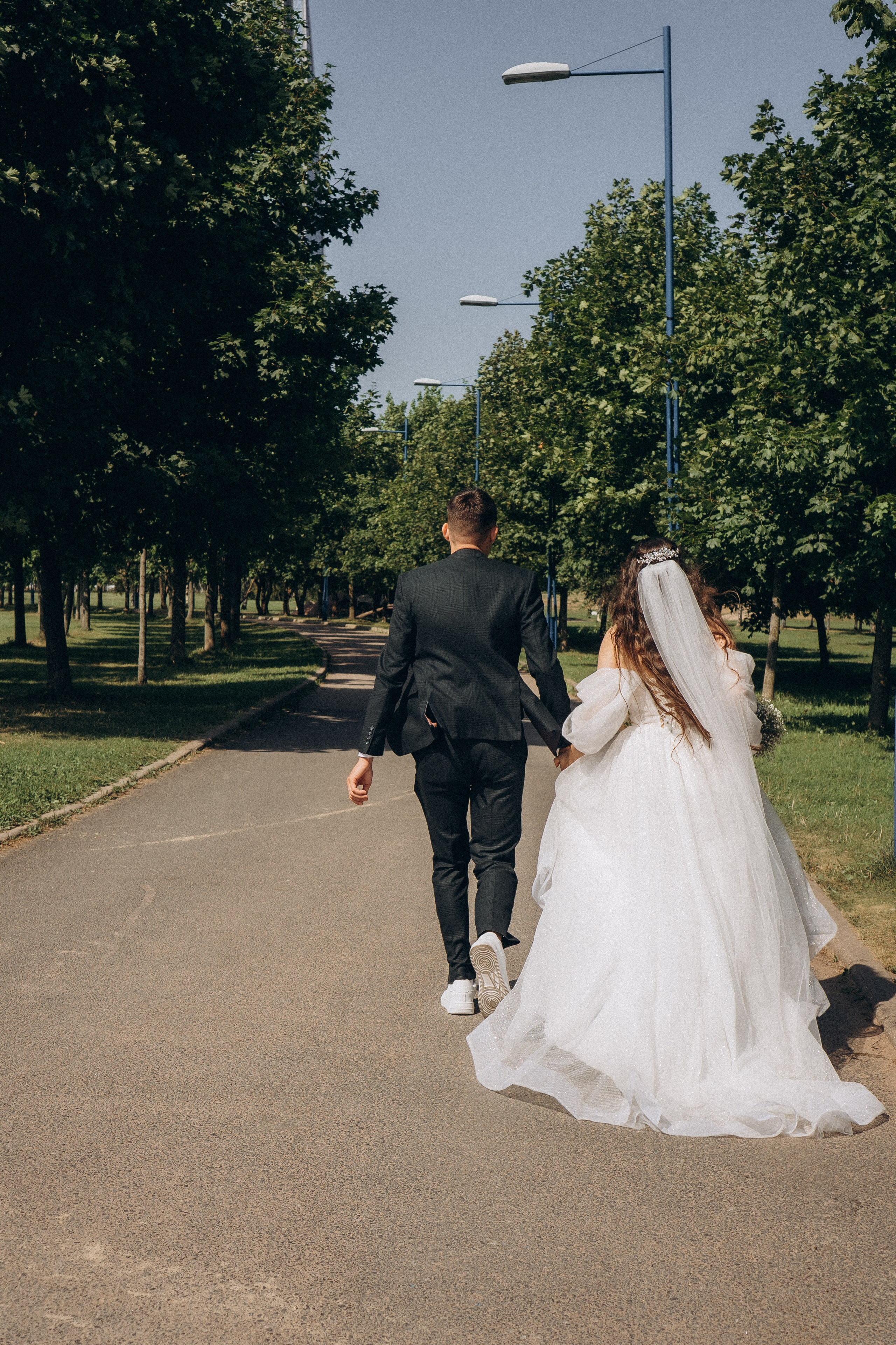 СВАДЕБНАЯ СЬЕМК В ПАРКЕ 300-ЛЕТИЯ. Профессиональный фотограф, Санкт-Петербург — Виктория Богомолова