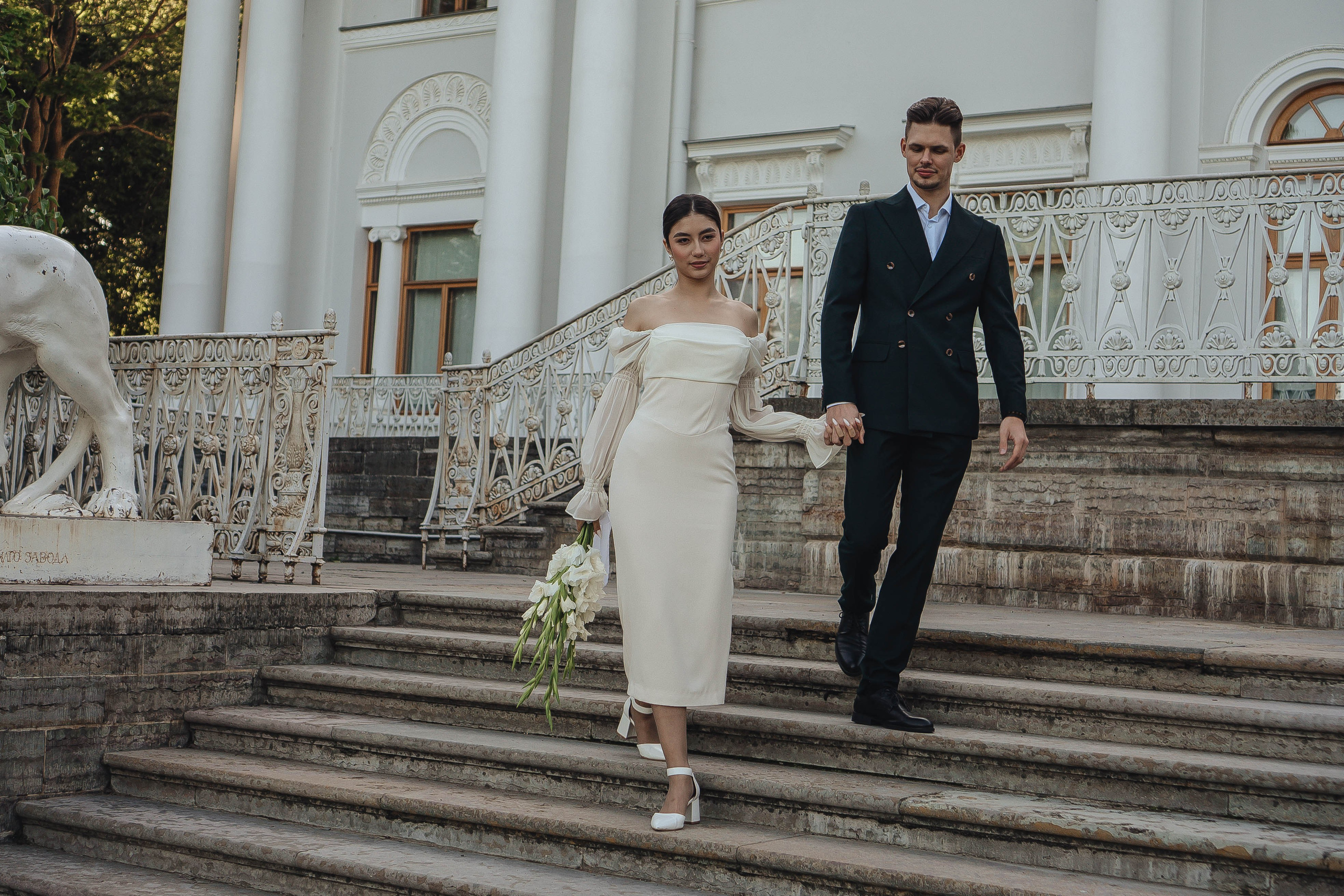 СВАДЕБНАЯ СЬЕМКА НА РАССВЕТЕ НА ЕЛАГИНОМ ОСТОРОВЕ. Профессиональный фотограф, Санкт-Петербург — Виктория Богомолова