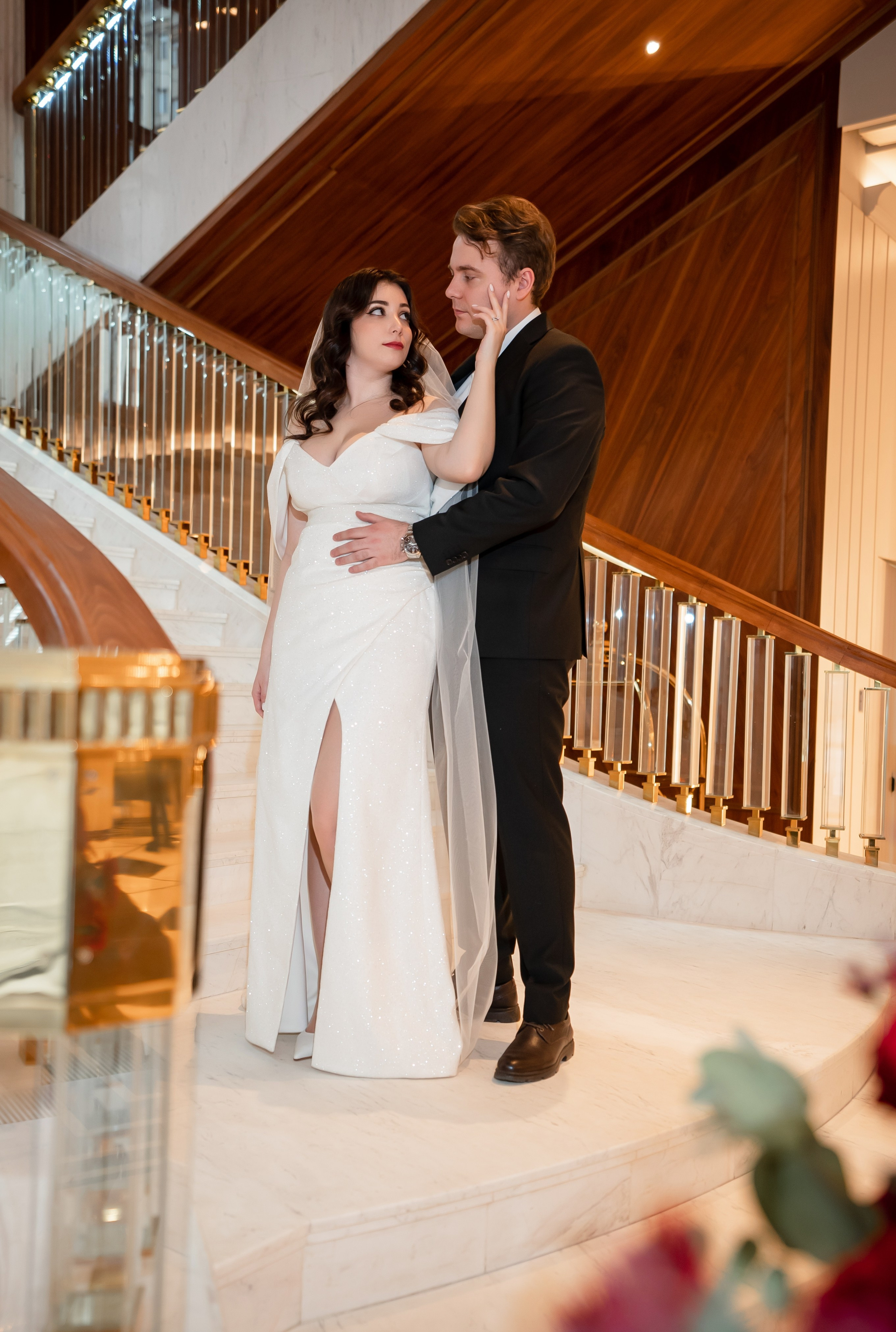 Виолетта & Дмитрий / Moscow Marriott Imperial Plaza. Свадебный фотограф Вера Климова