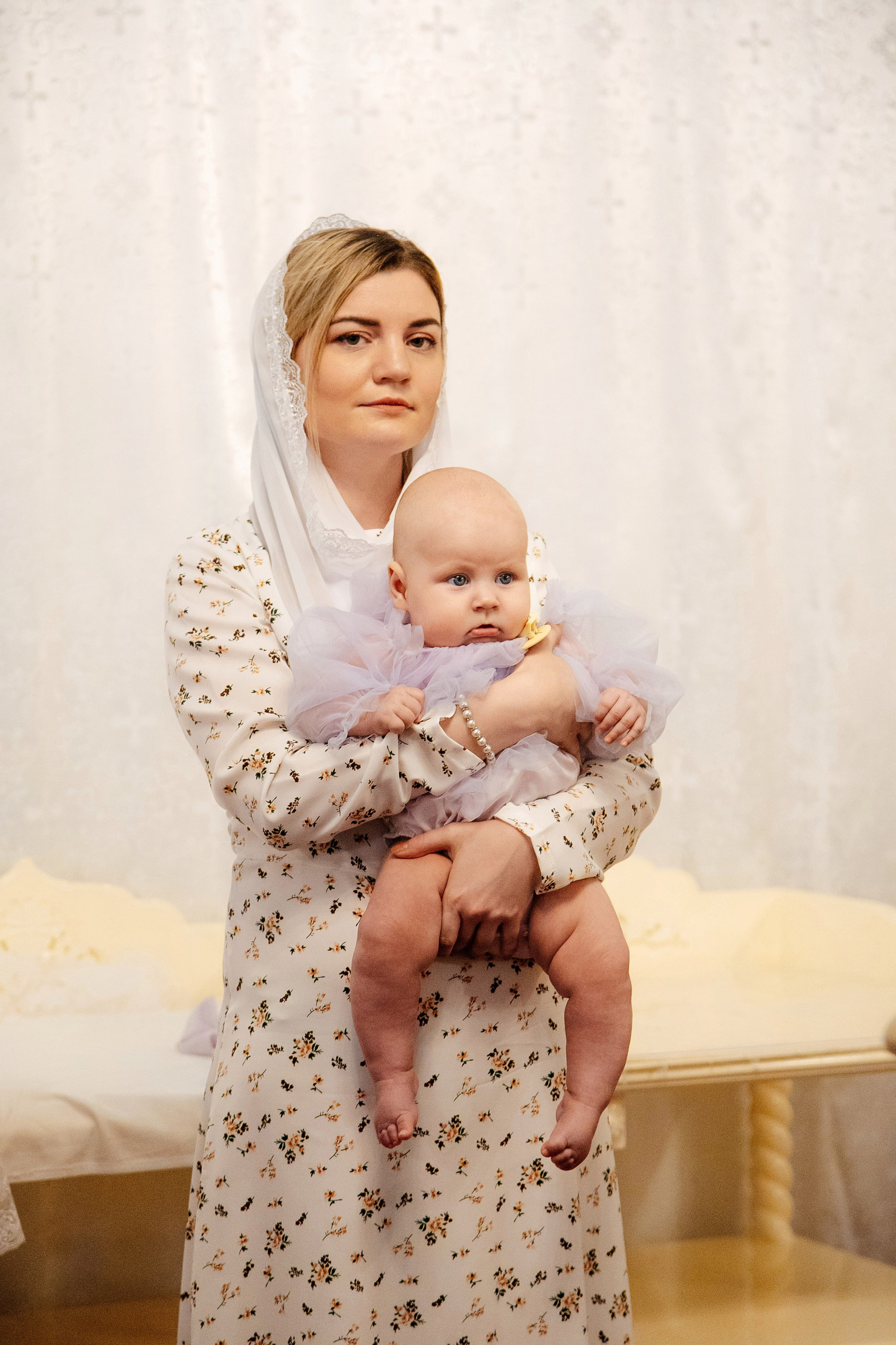 Крещение Полины. Семейный и детский фотограф в Москве Александра Мак