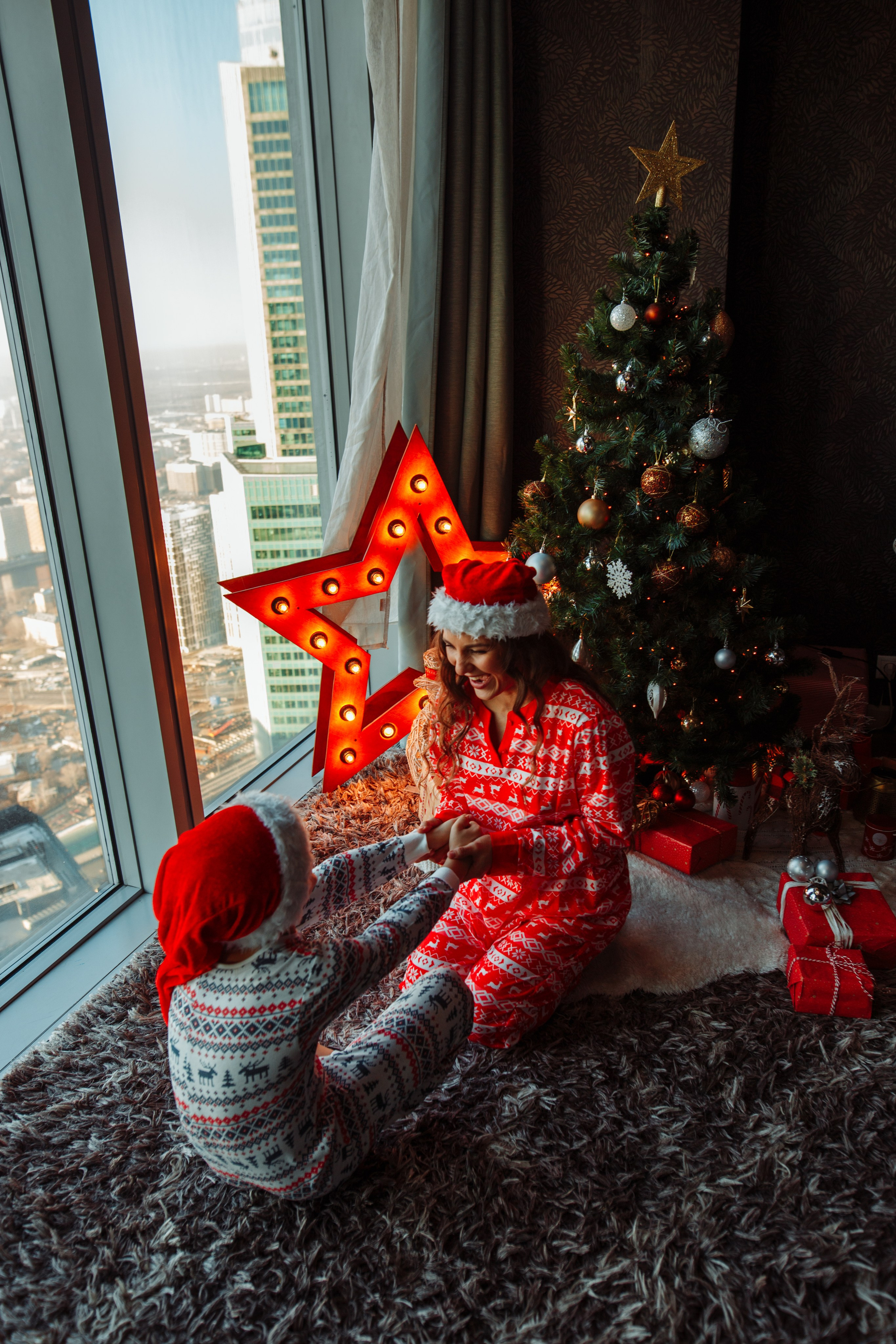 Семейная новогодняя. Фотограф Москва