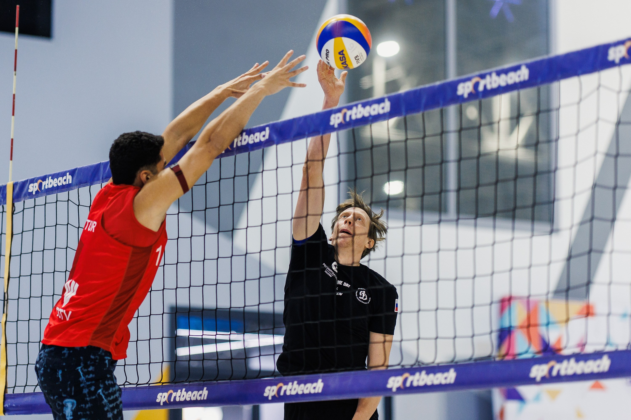 Beach Volleyball Friendly Matches Dynamo-LO — Turkey. Photographer Danil Aykin