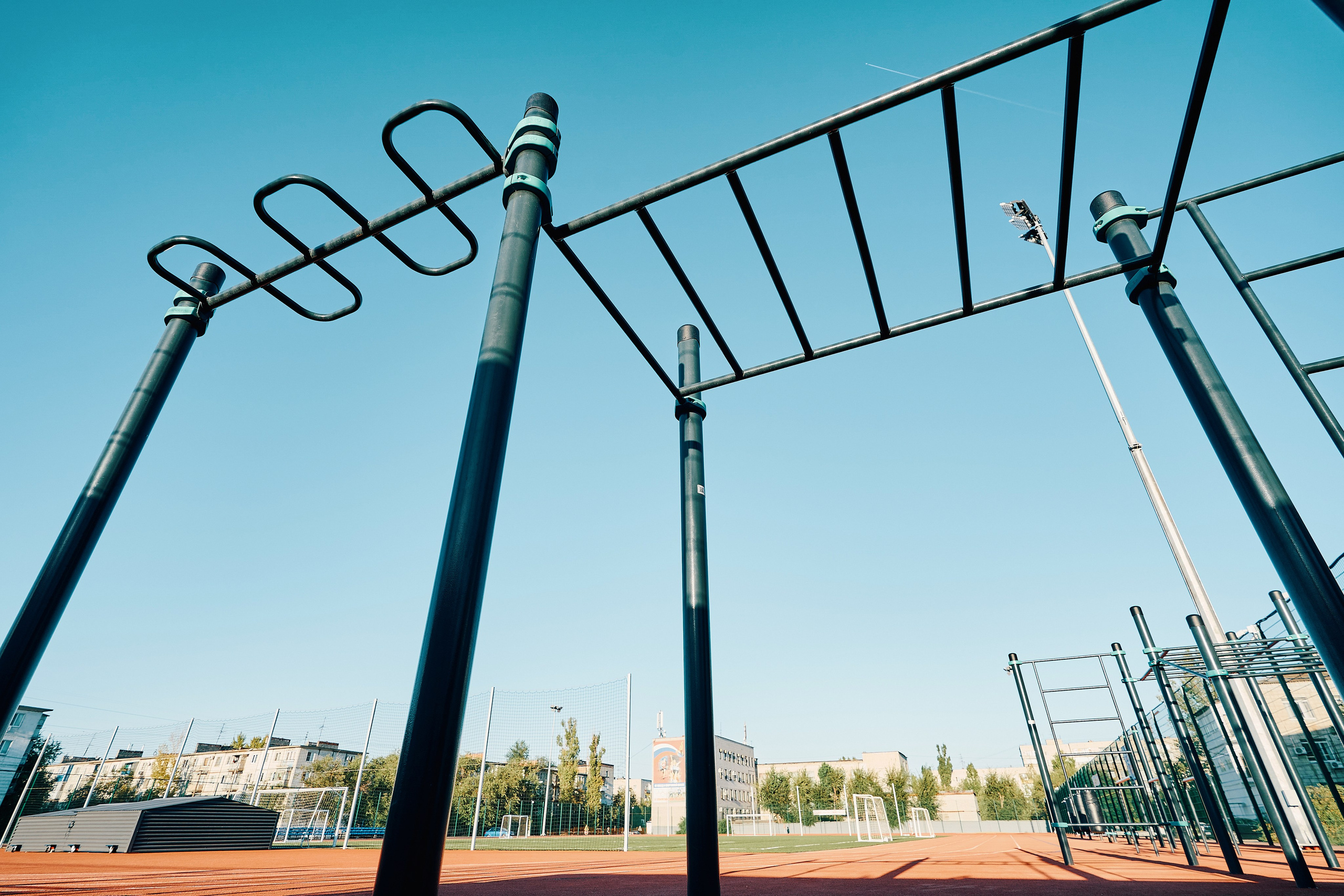 Спортивная площадка KENGURU PRO. Фотограф Никита Барановский