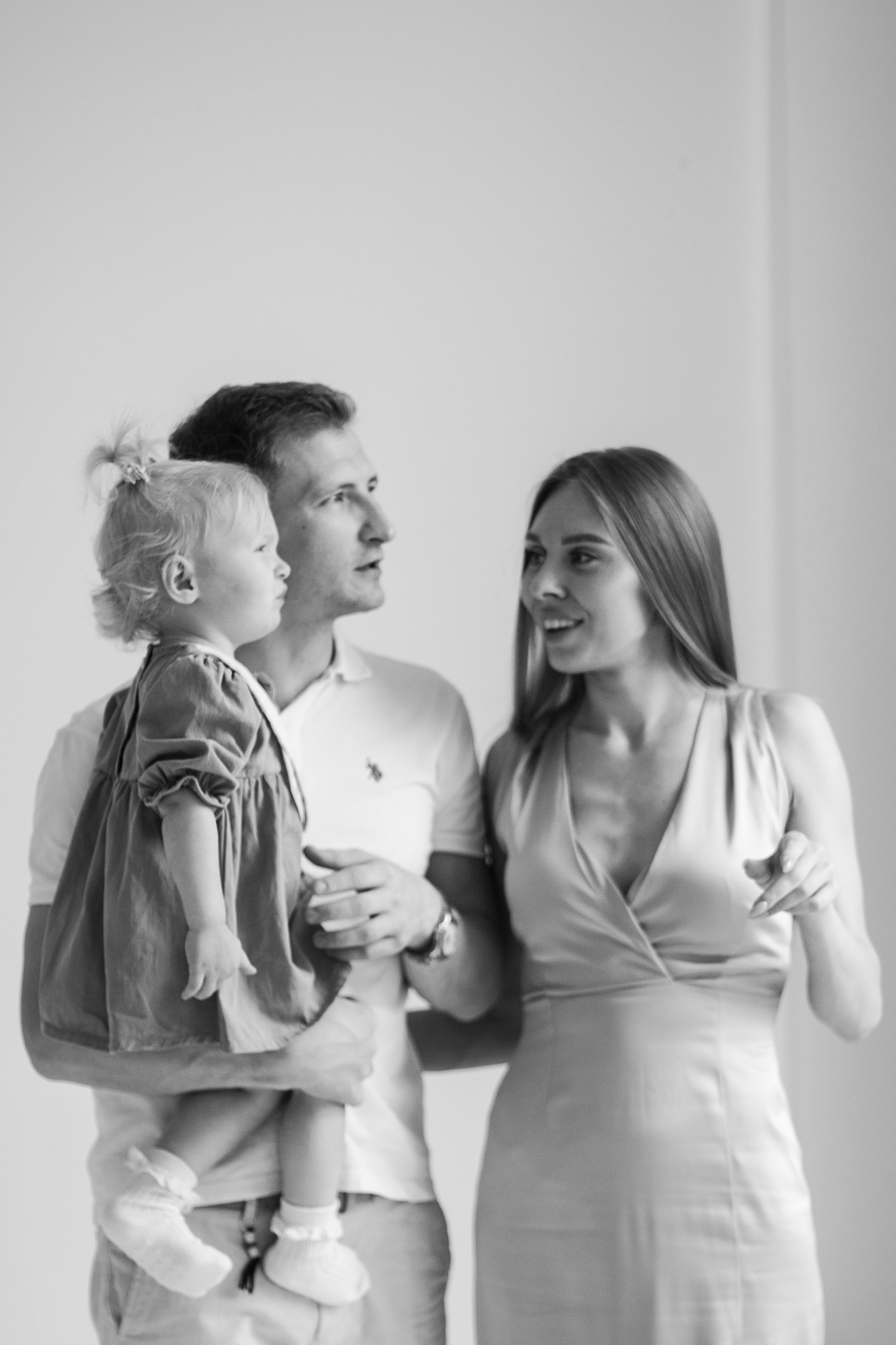 Варя и родители. Семейный фотограф Гульцовская Екатерина