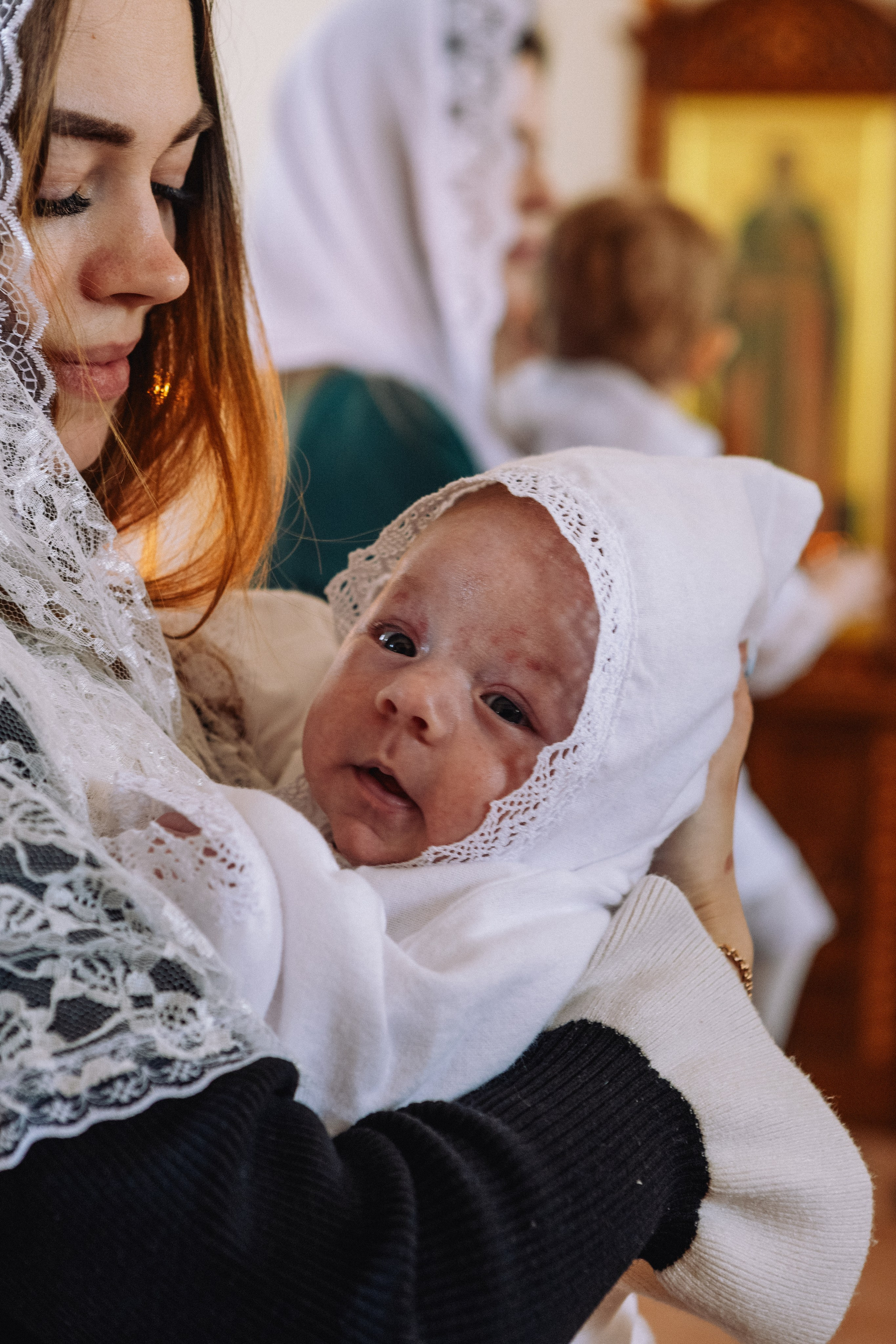 Крещение Артема и Полины. Фотограф в Курске Смирнов Евгений
