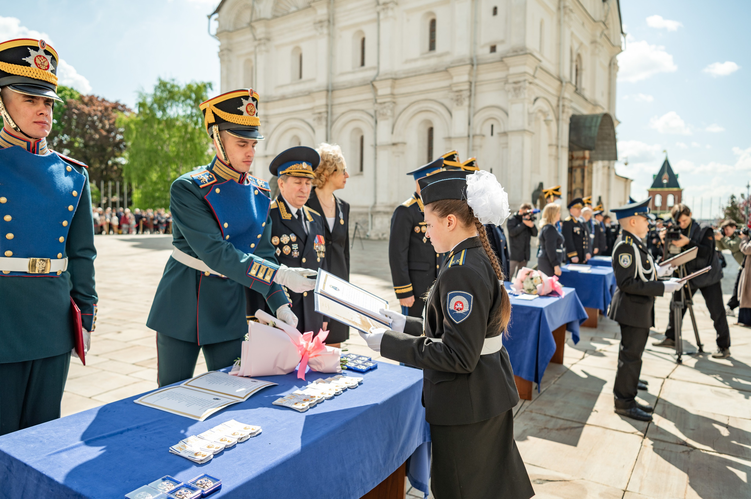 Фотосессия Присяги кадетов «Школа 1231 им. В. Д. Поленова». Детский и семейный фотограф г. Москва Оксана Катаджи