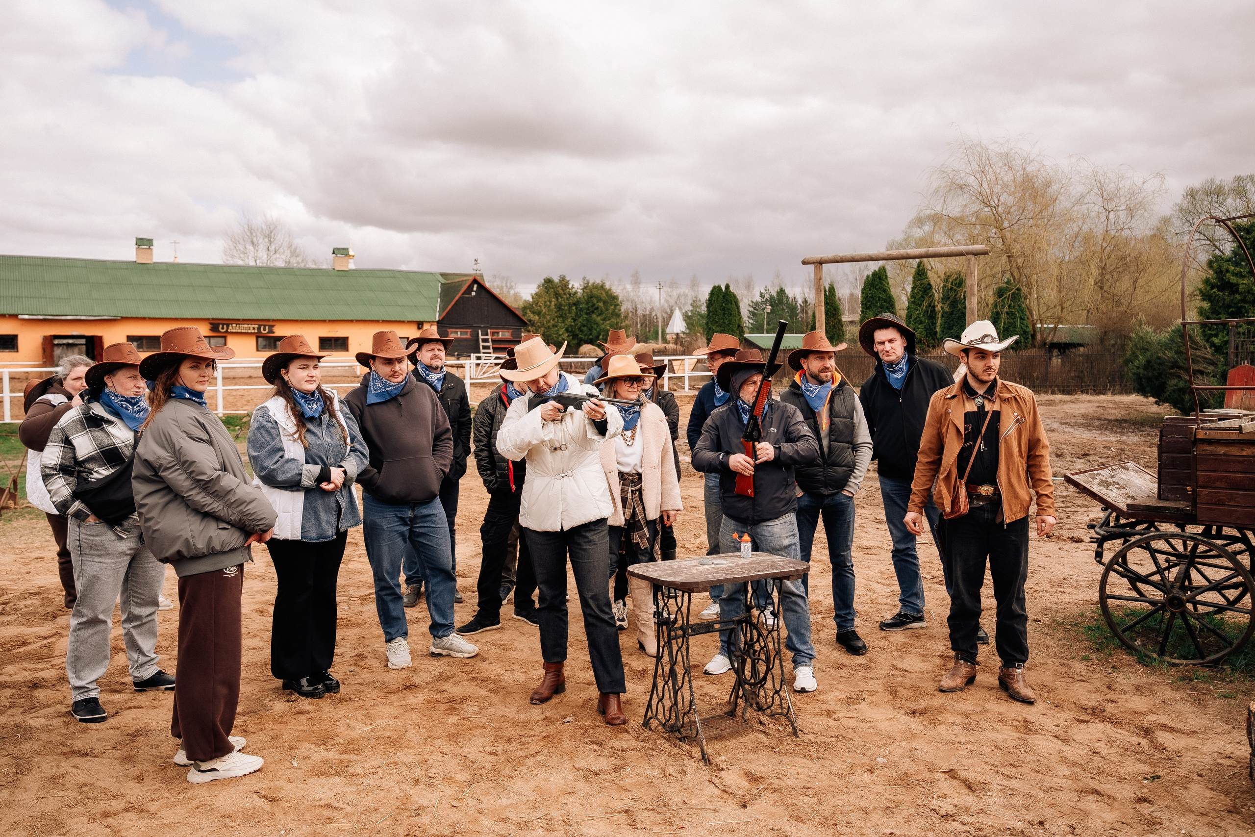 Фотосъемка мероприятия в ранчо Аванпост. Свадебный и семейный фотограф в Москве и МО Геннадий Туманцев