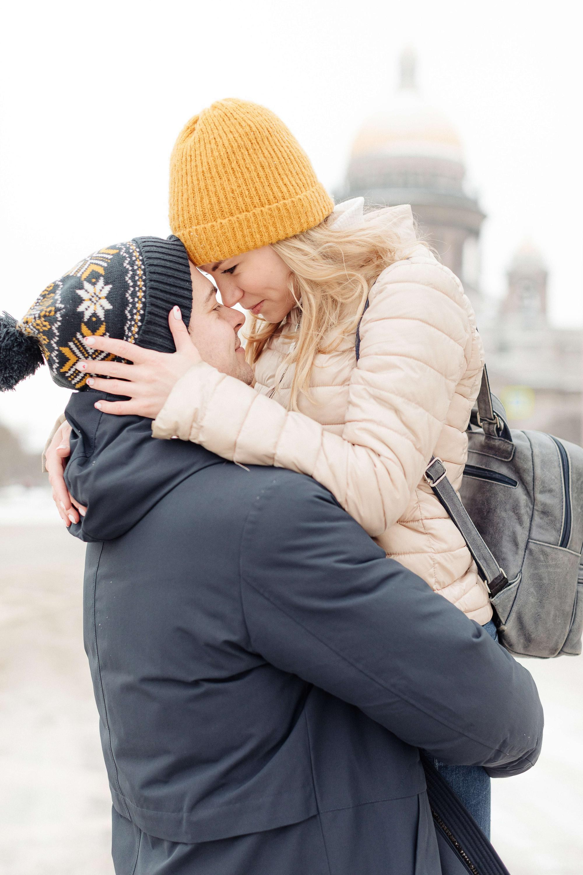 Фотосессия лав стори Андрея и Лизы в СПб