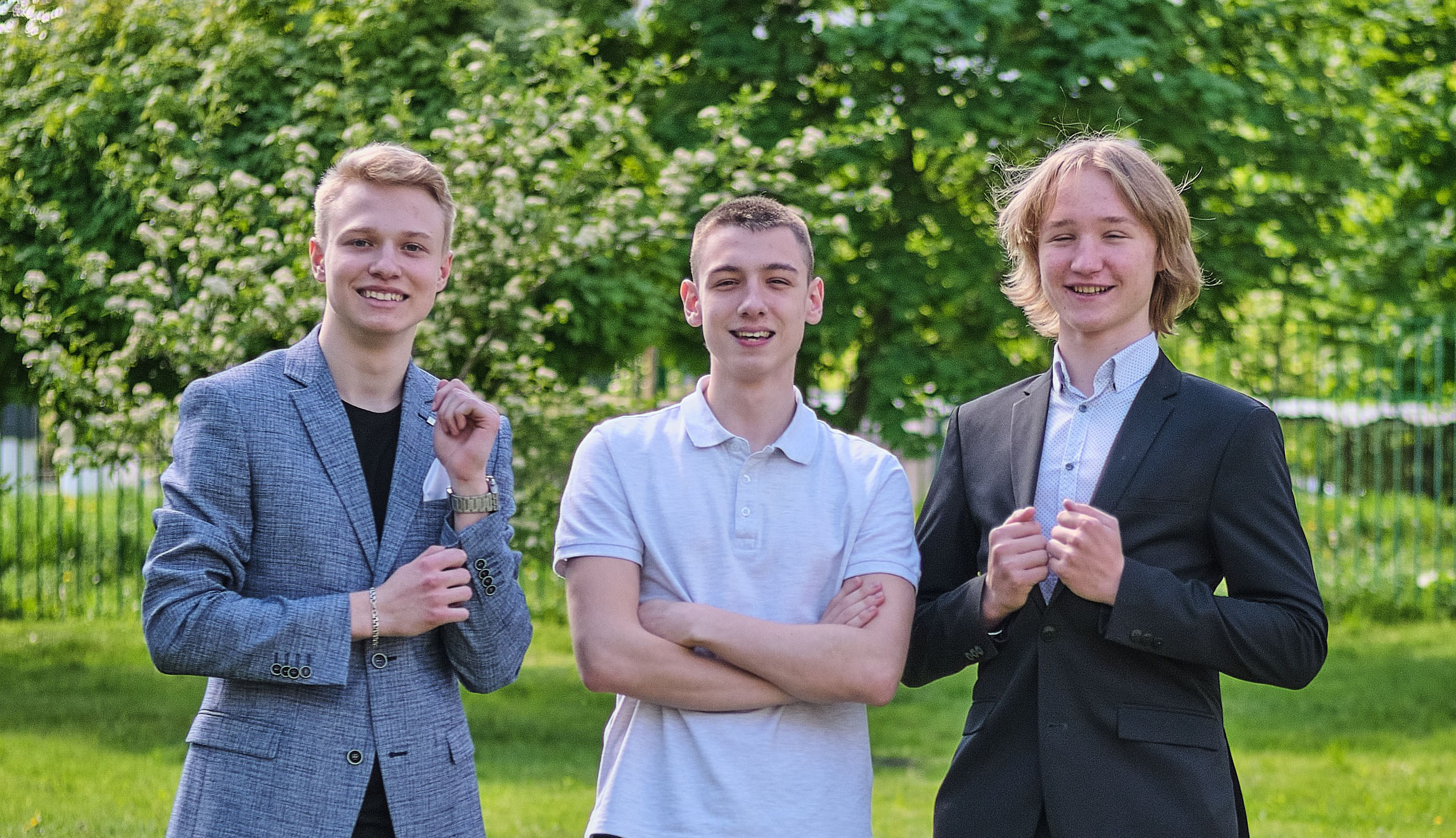 Школьная съёмка выпускников (Репортаж)