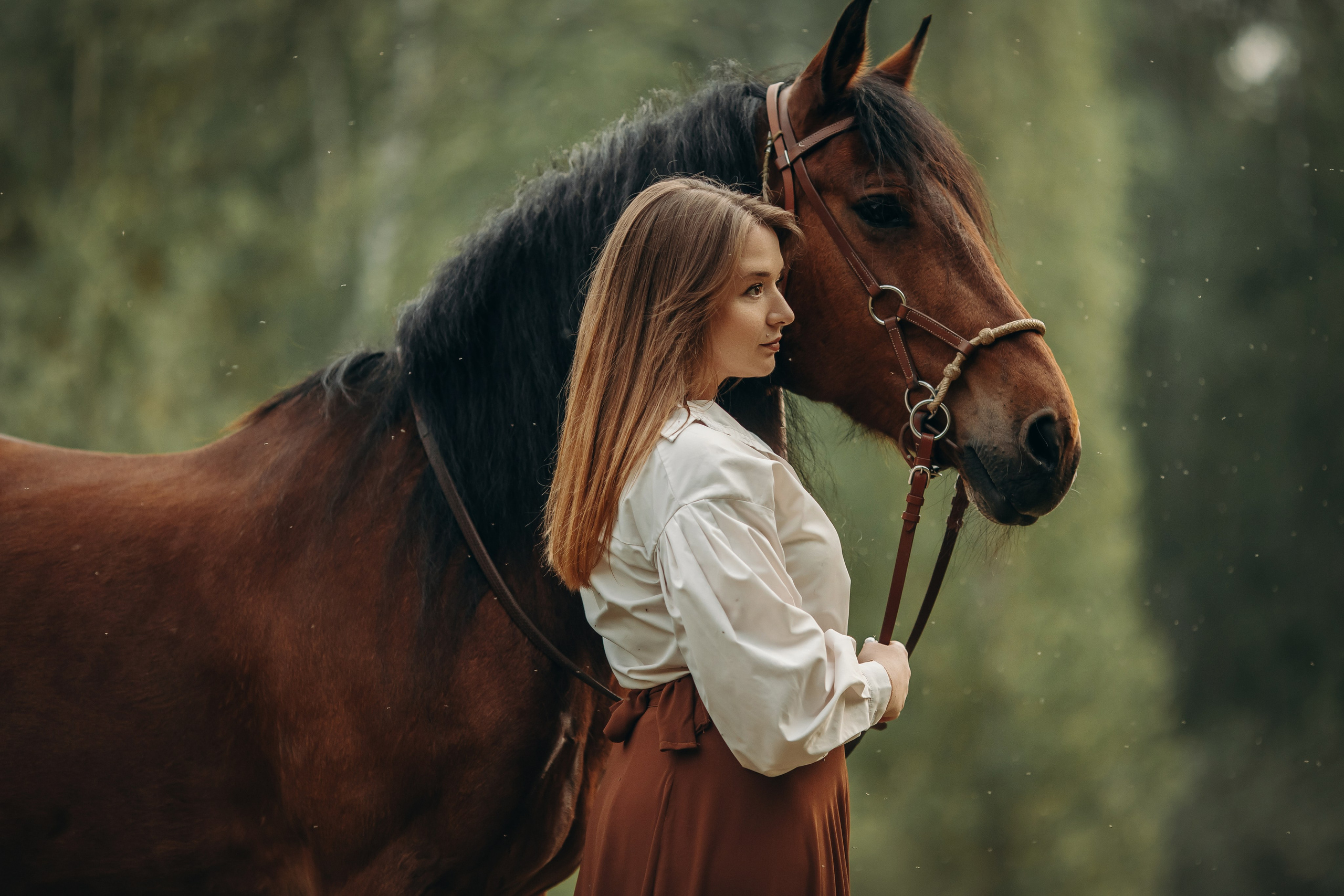 Ксения и Талисман. Анна Молчанова конный фотограф в Тюмени | фотосессии с лошадьми Тюмень