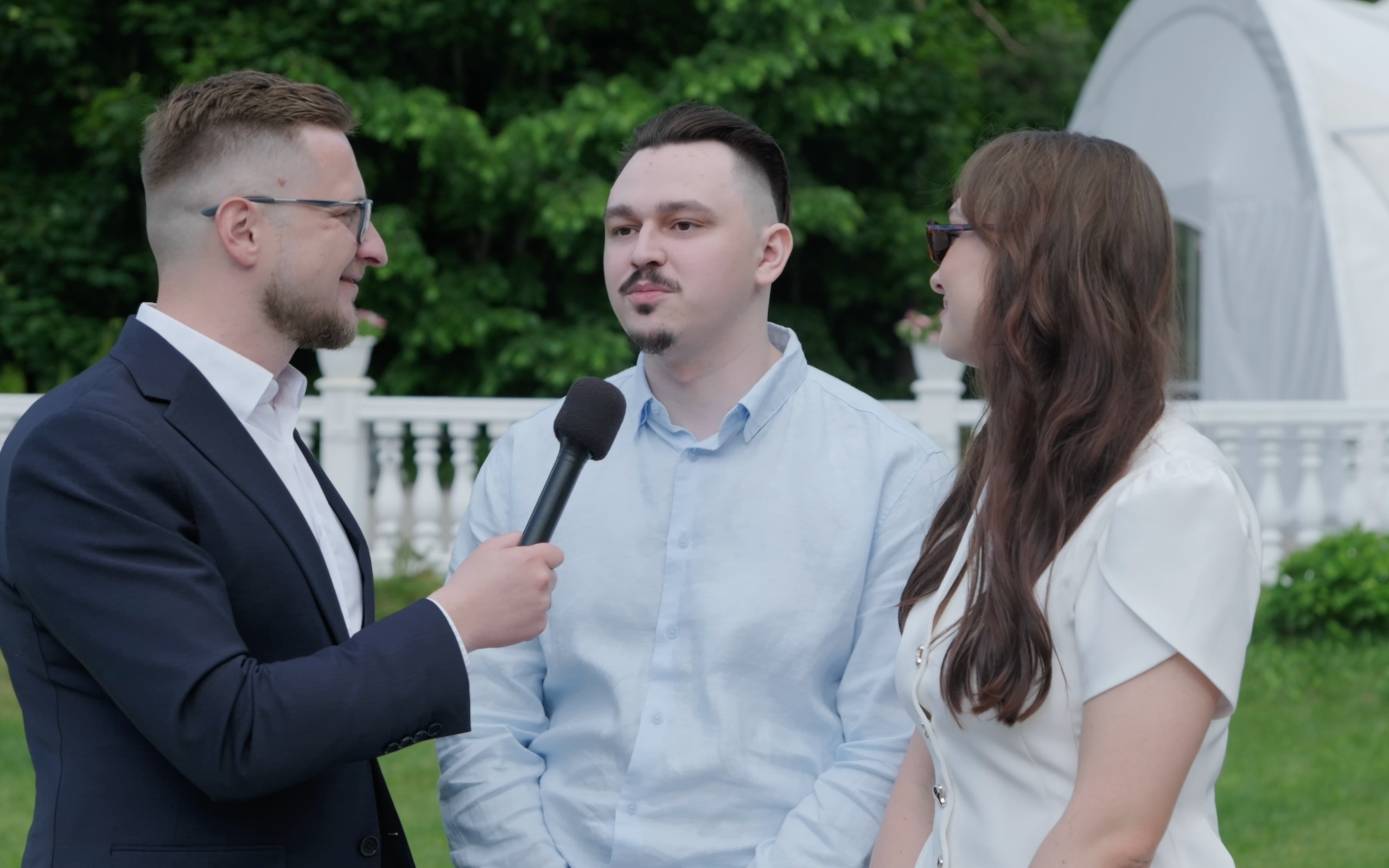 Свадебное SDE интервью / Влад и Лера. Репортажный видеограф Илья Сухоносиик
