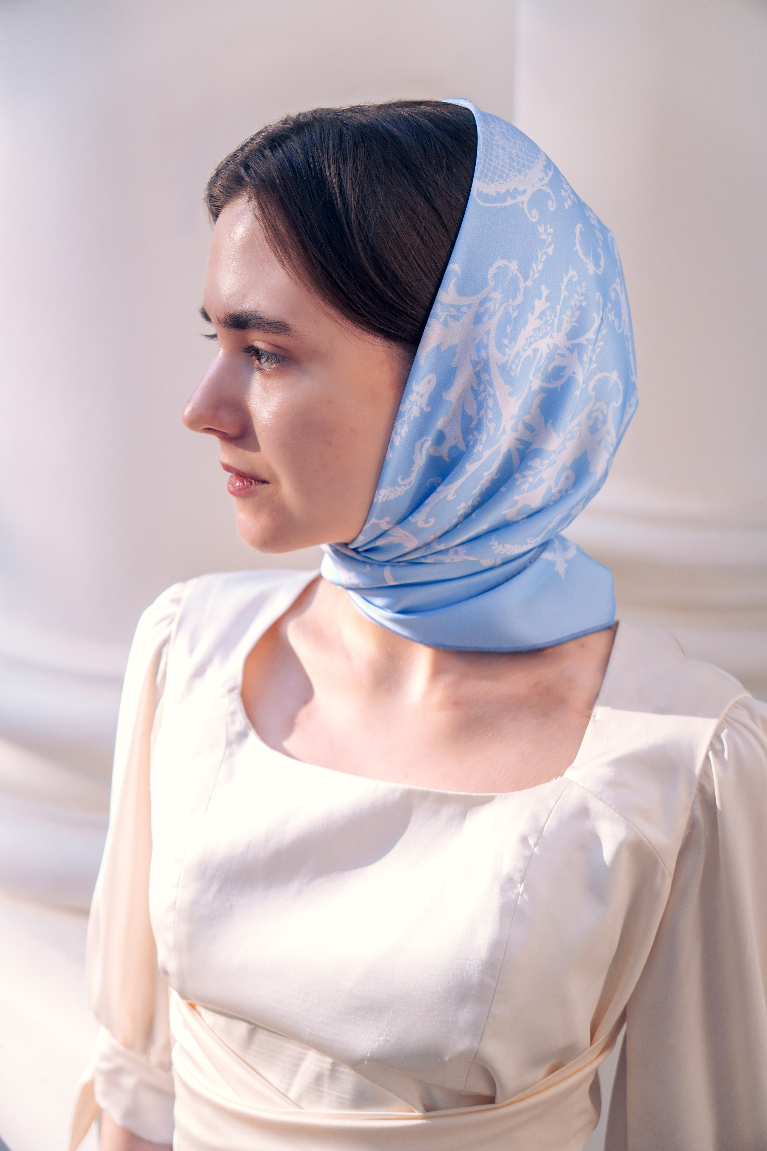 Коллекция платков Дарьи Ильичевой. Фотограф в Санкт-Петербурге Ибрагимова Алина