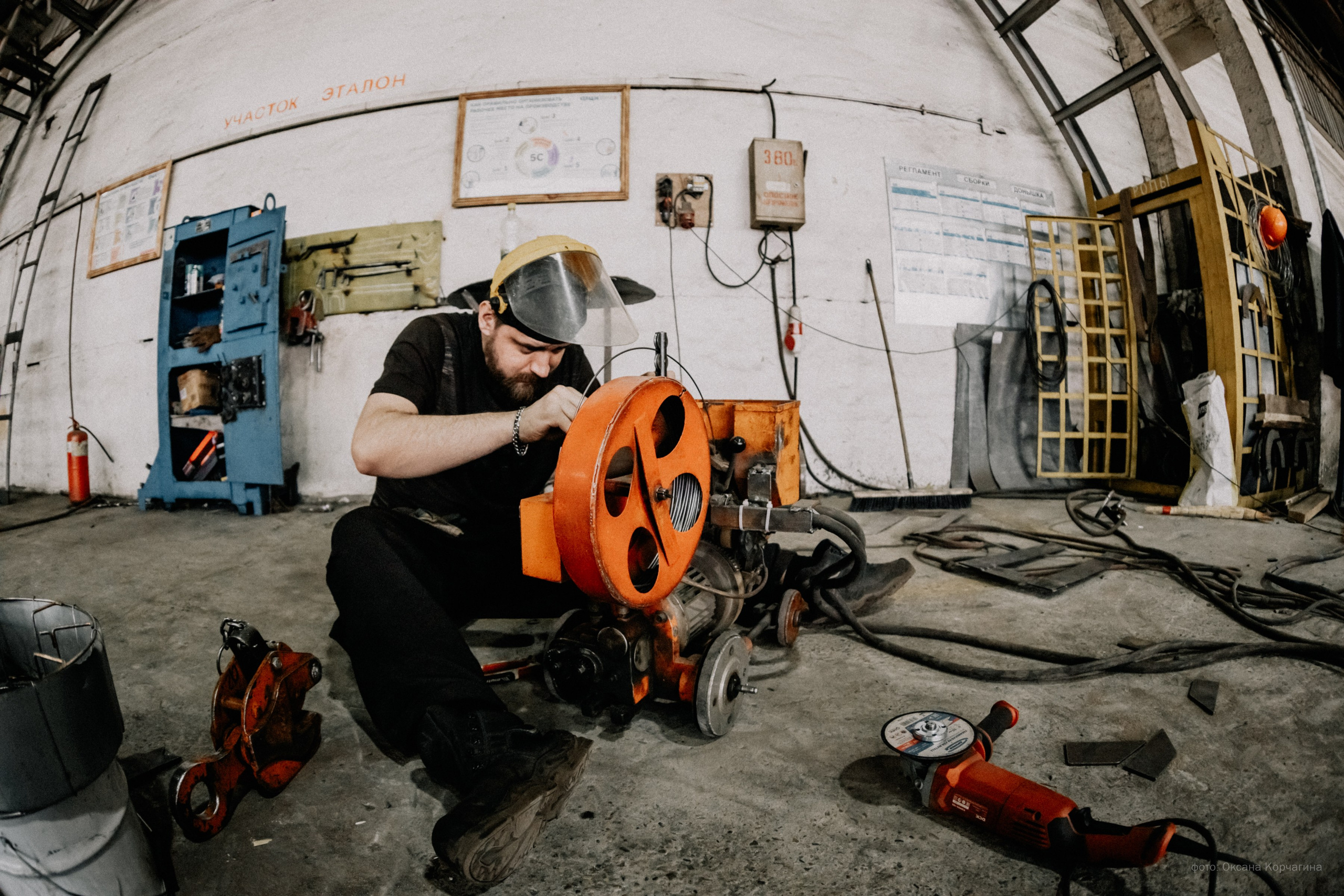 Промышленные съёмки. Фотограф в Красноярске Оксана Корчагина