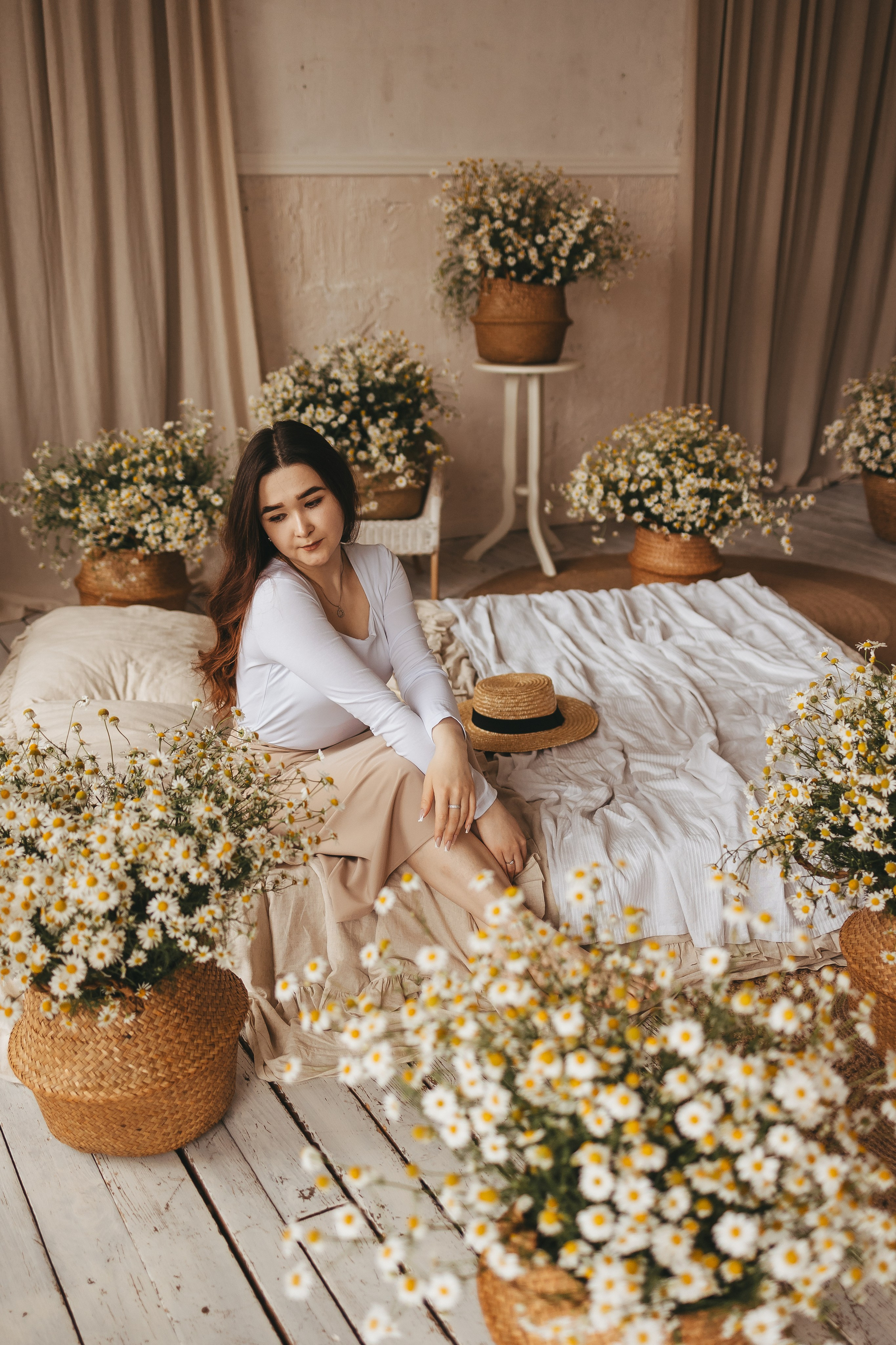 Ромашковое настроение. Семейный фотограф Тюмень Ксения Дереглазова