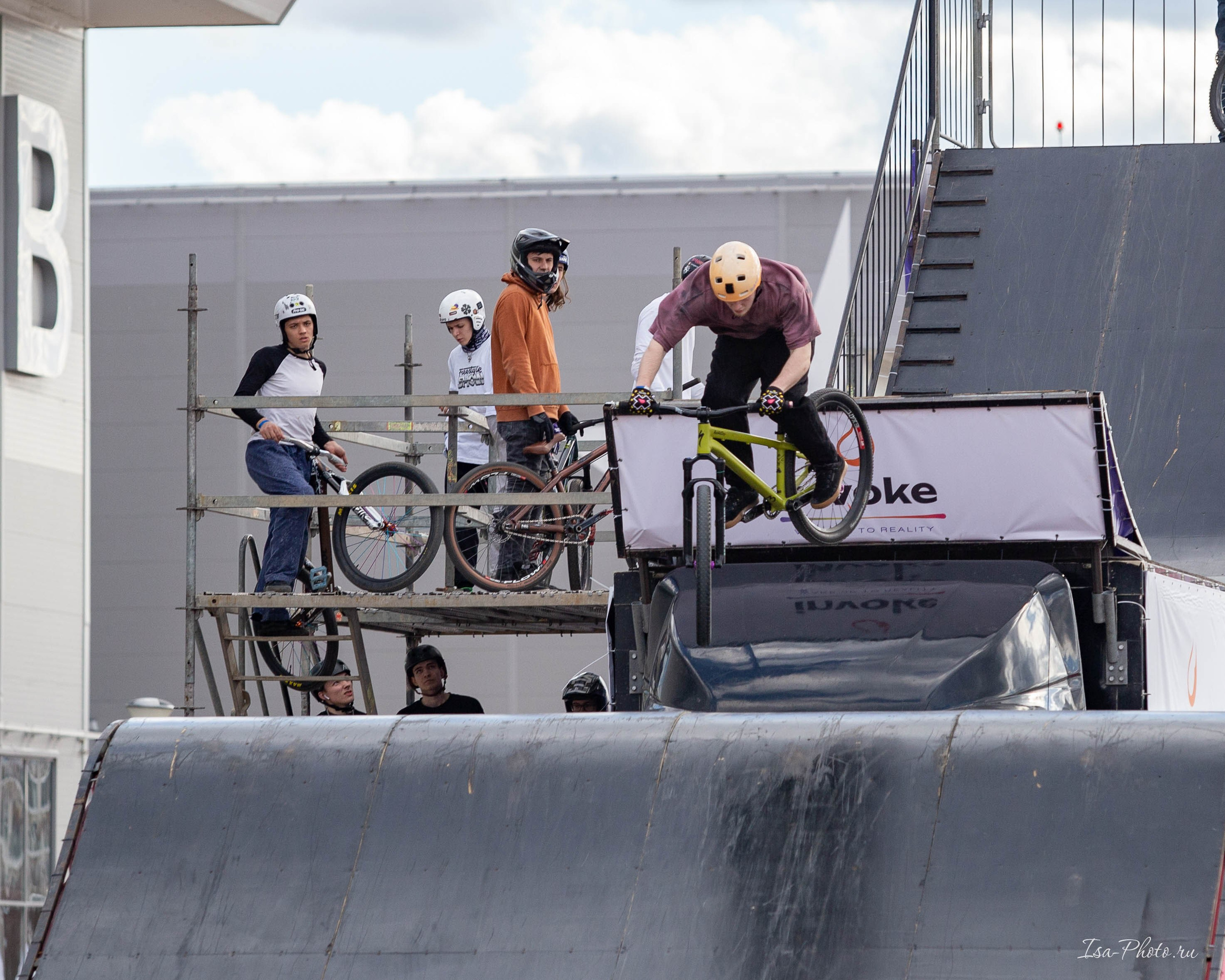 BMX на выставке «Велокульт» парк Патриот. Репортажный фотограф в Москве