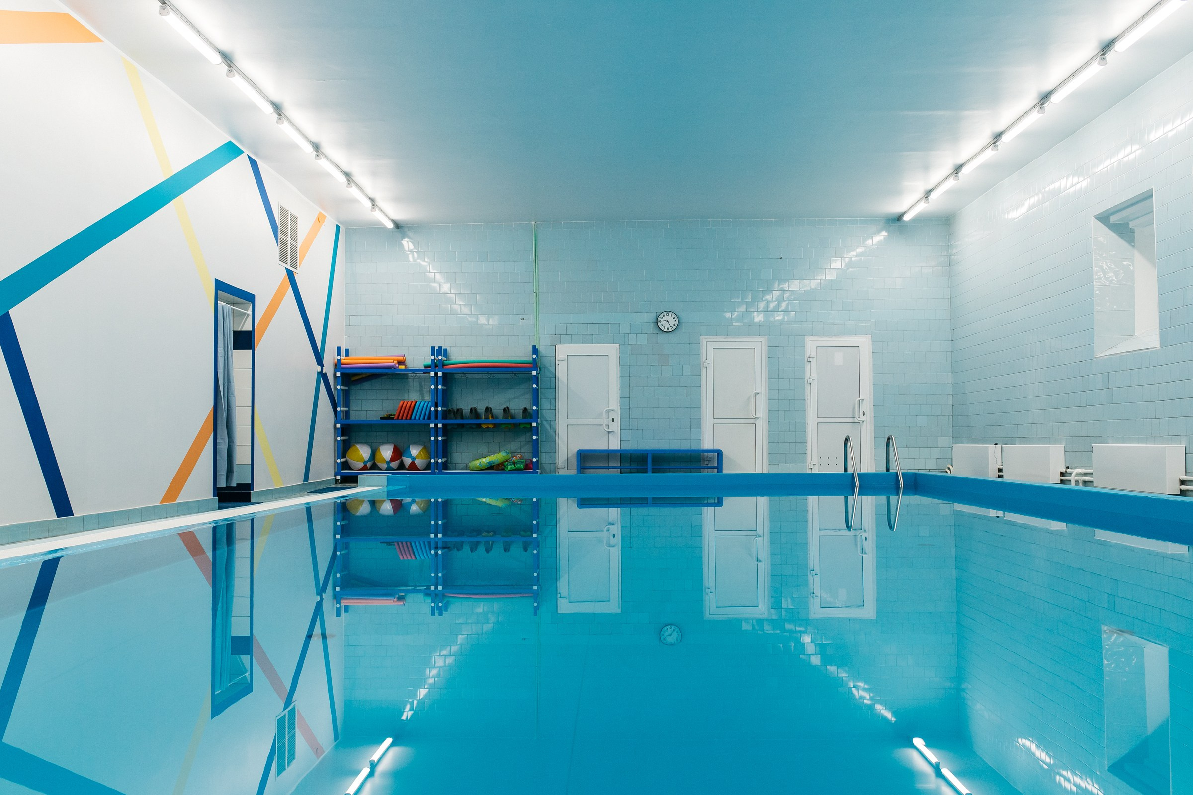 Открытие бассейна