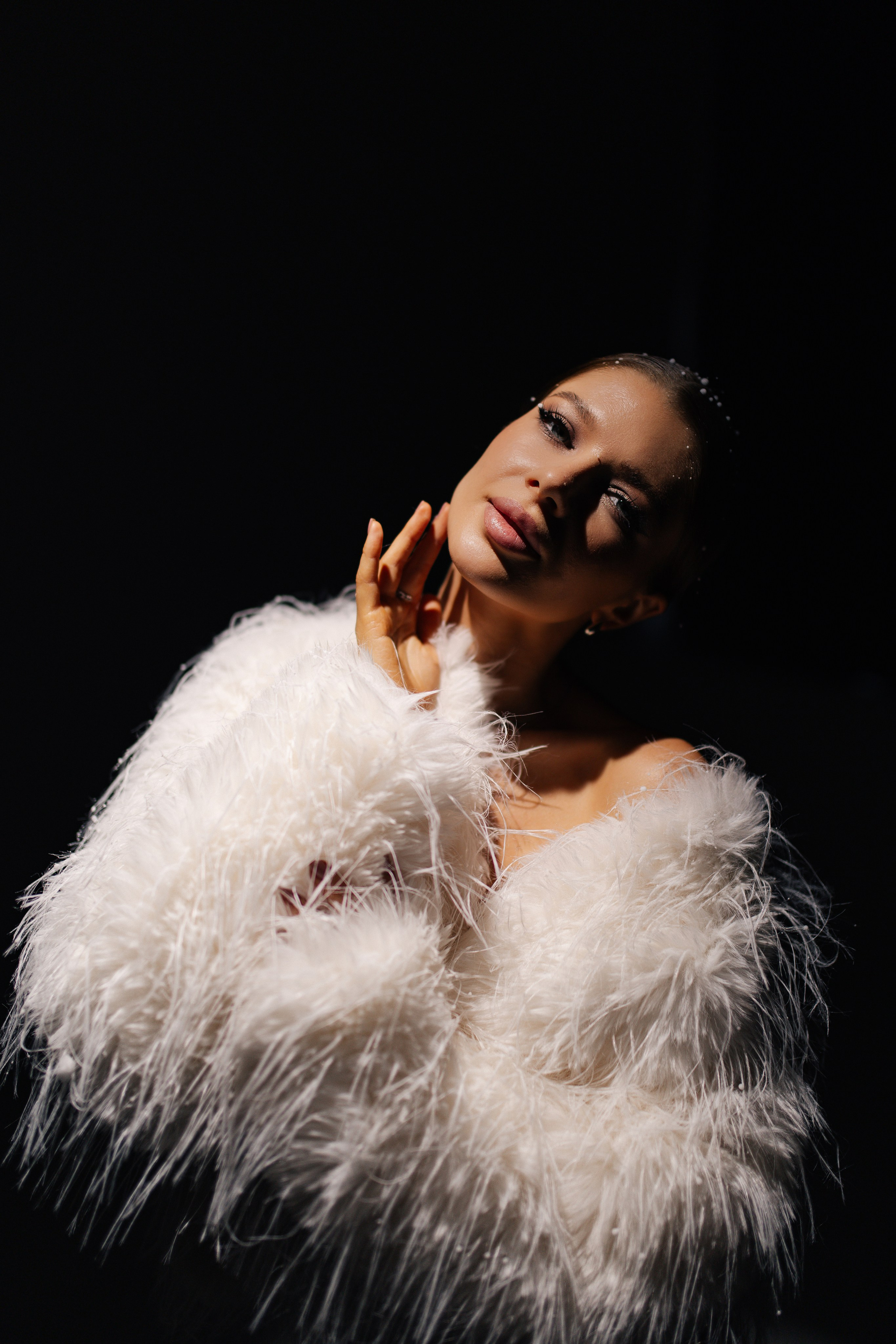 Вика/Снег. Брысина Алёна/ фотограф Петрозаводск, Карелия