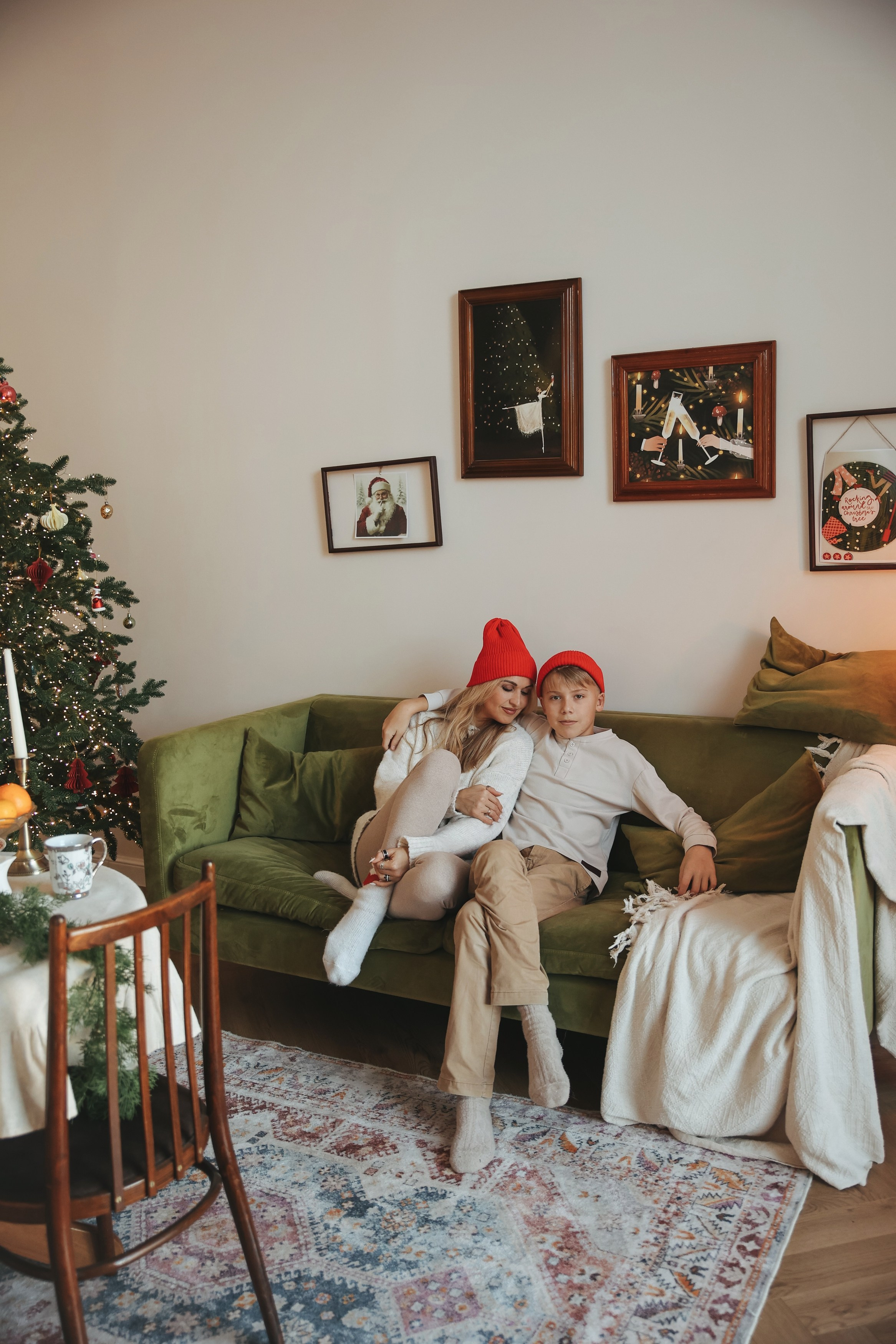 Новогодняя фотосессия во Владимире съемка на новый год фотосессия в студии фотограф во Владимире фотограф в Москве корги. Фотограф Владимир Москва