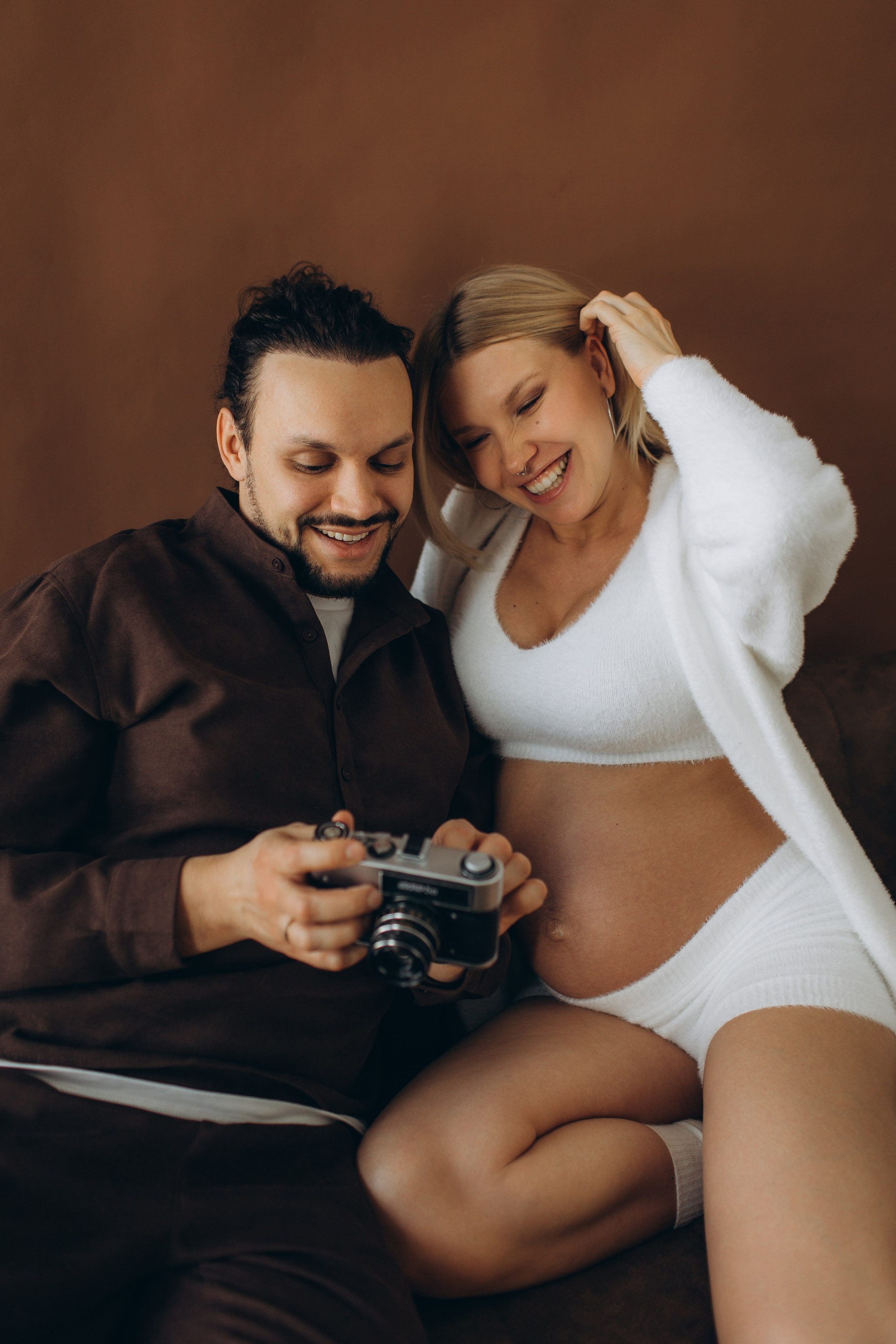 Фотосессия беременности съемка в ожидании. Фотограф Владимир Москва