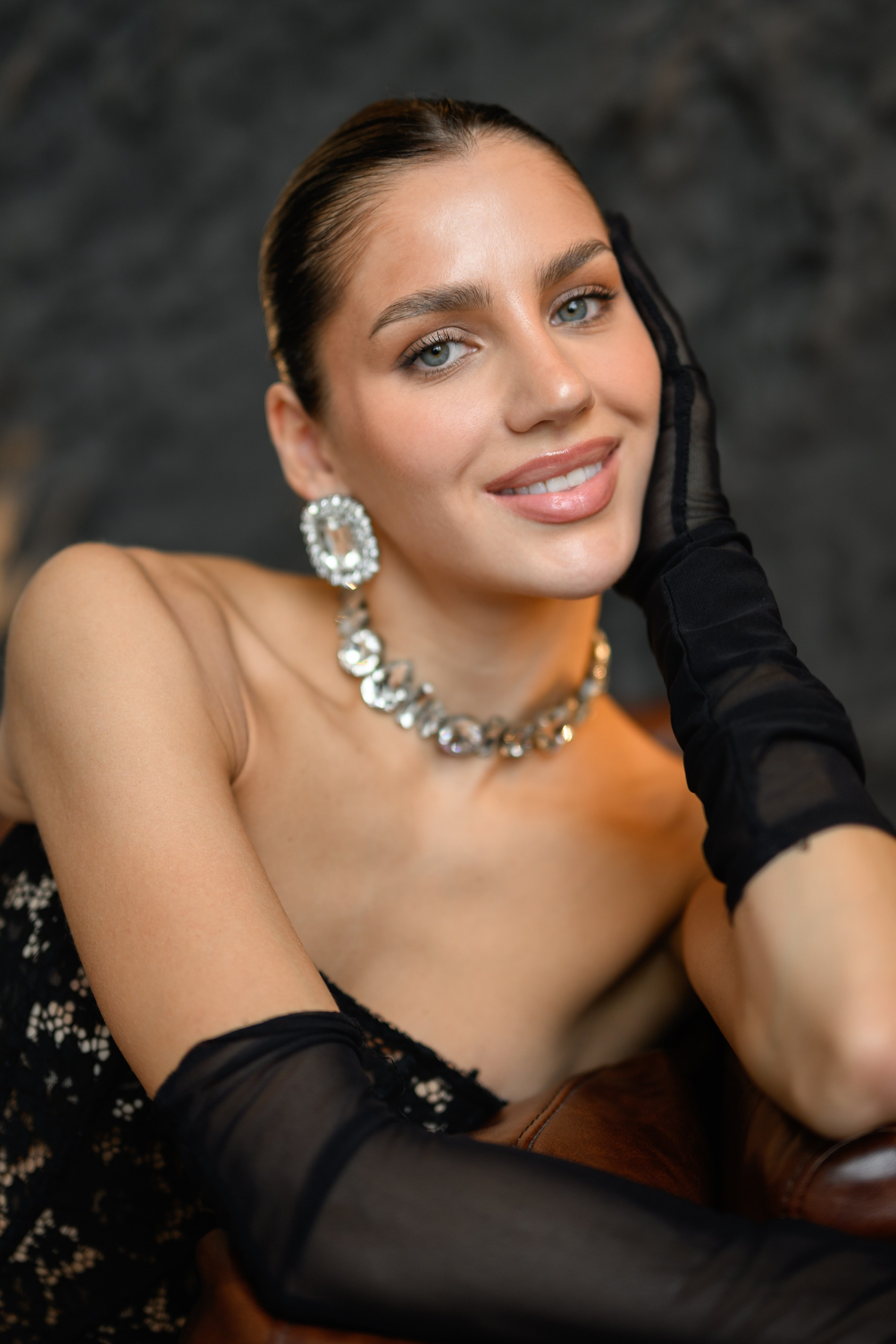 Новогодняя фотосессия в тёмной фотостудии. Semerlina.ru